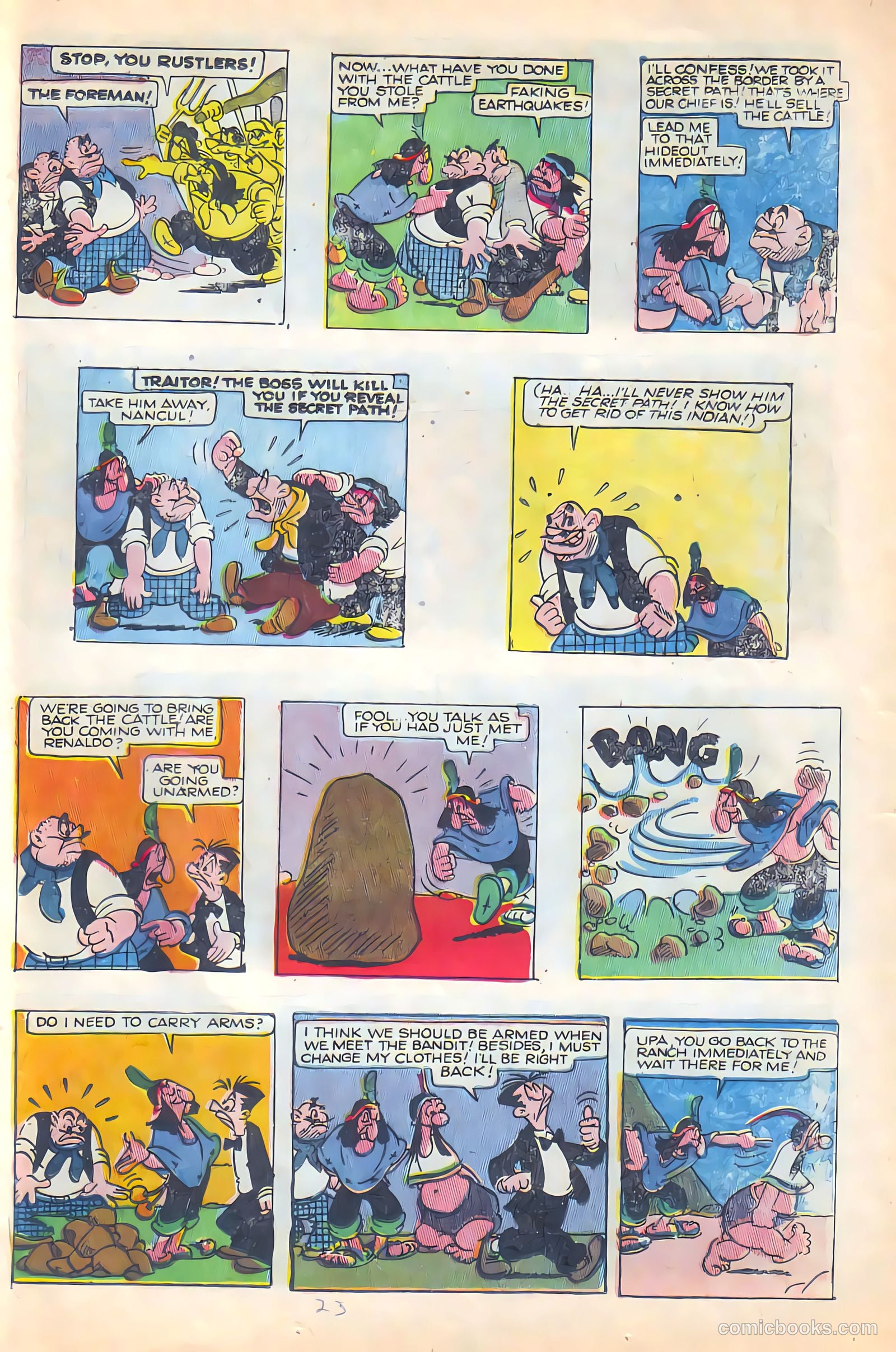 All Top Comics #6 (1957) — page 23