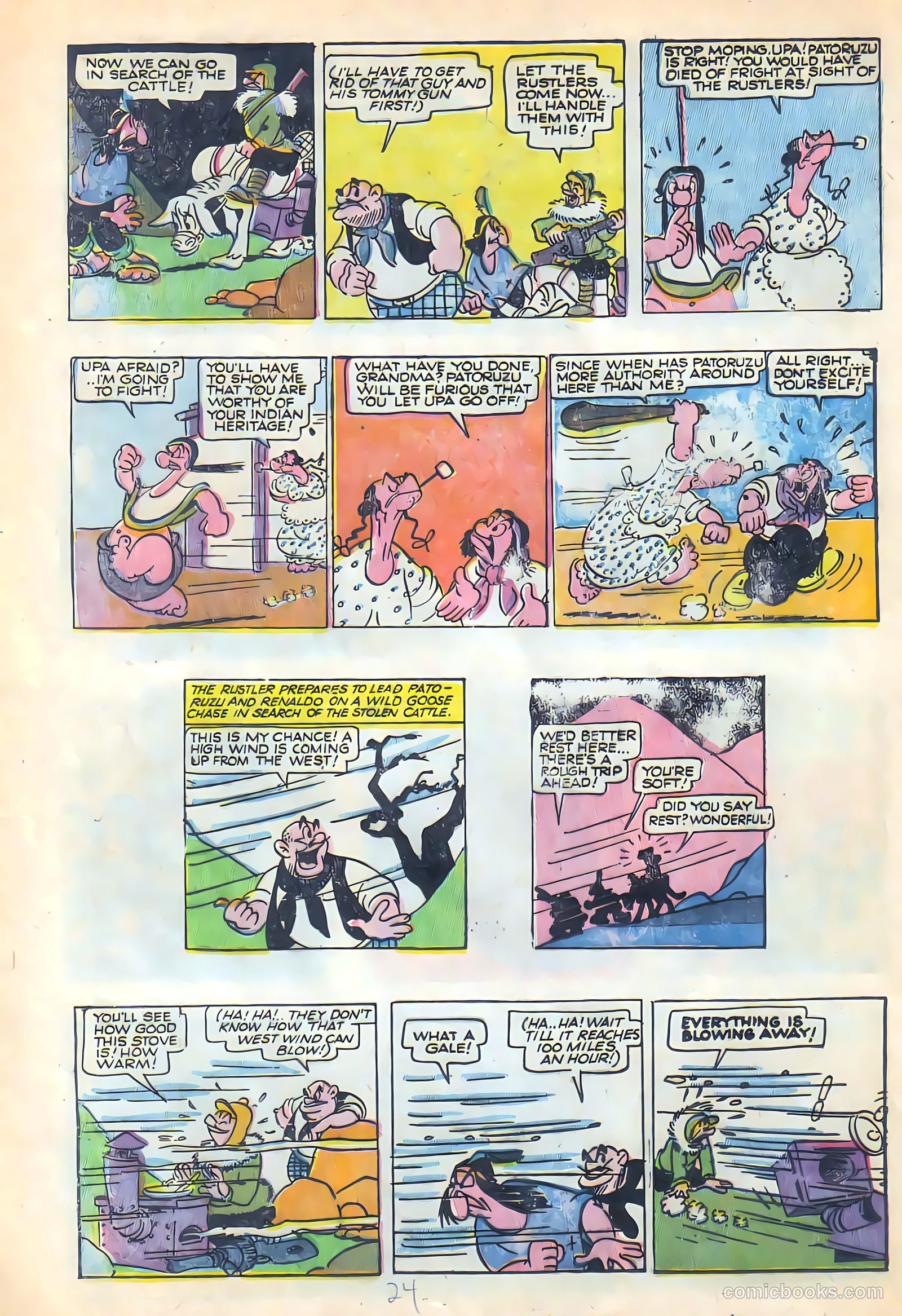 All Top Comics #6 (1957) — page 24