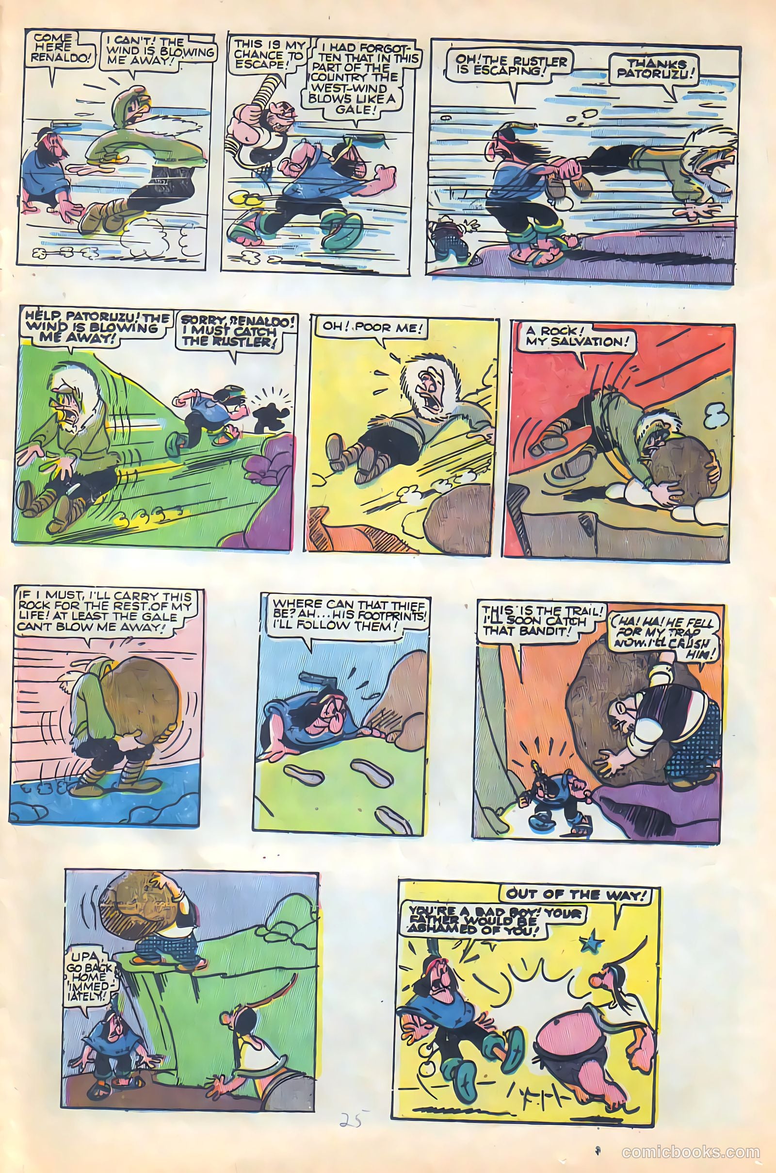 All Top Comics #6 (1957) — page 25