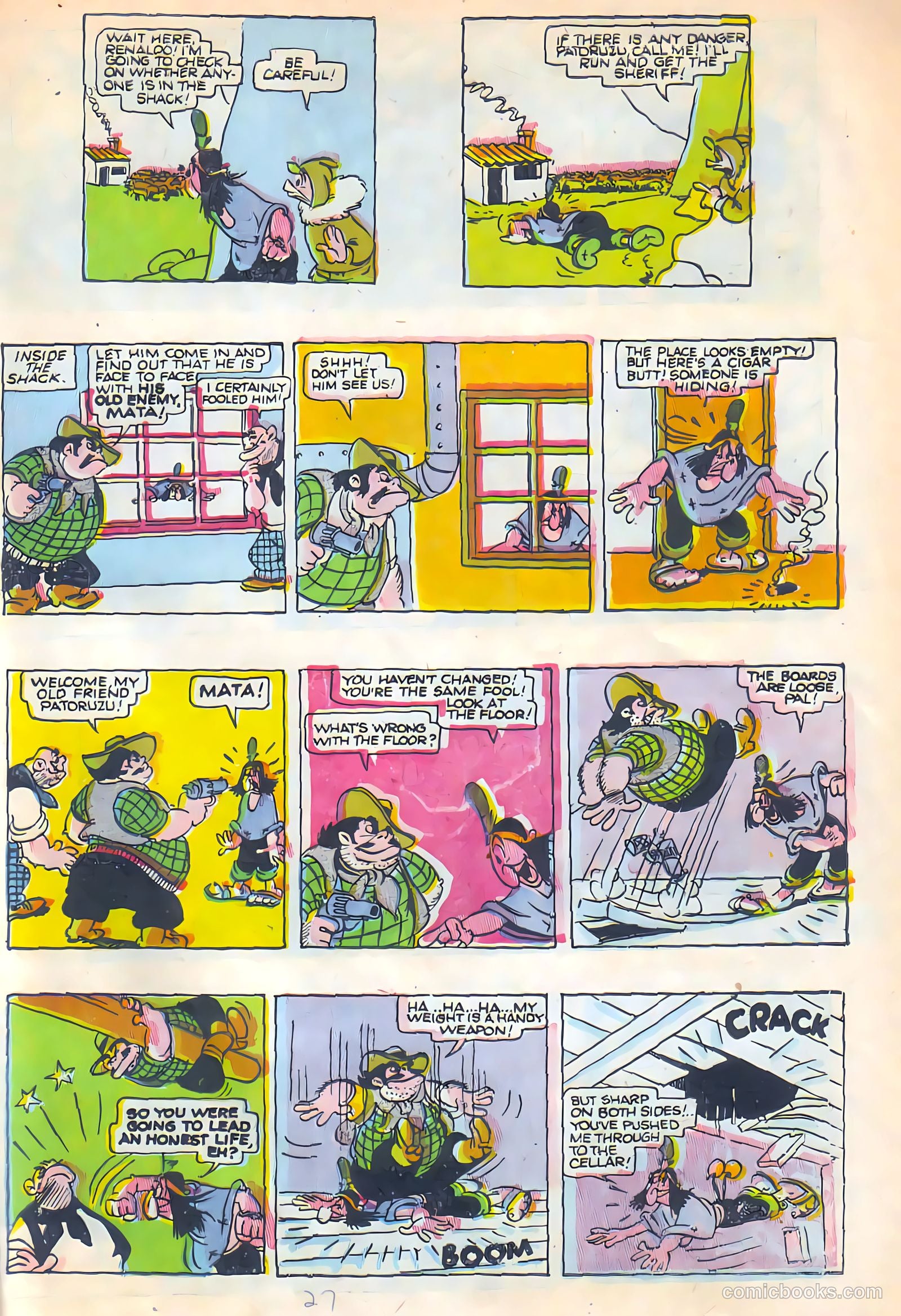 All Top Comics #6 (1957) — page 27