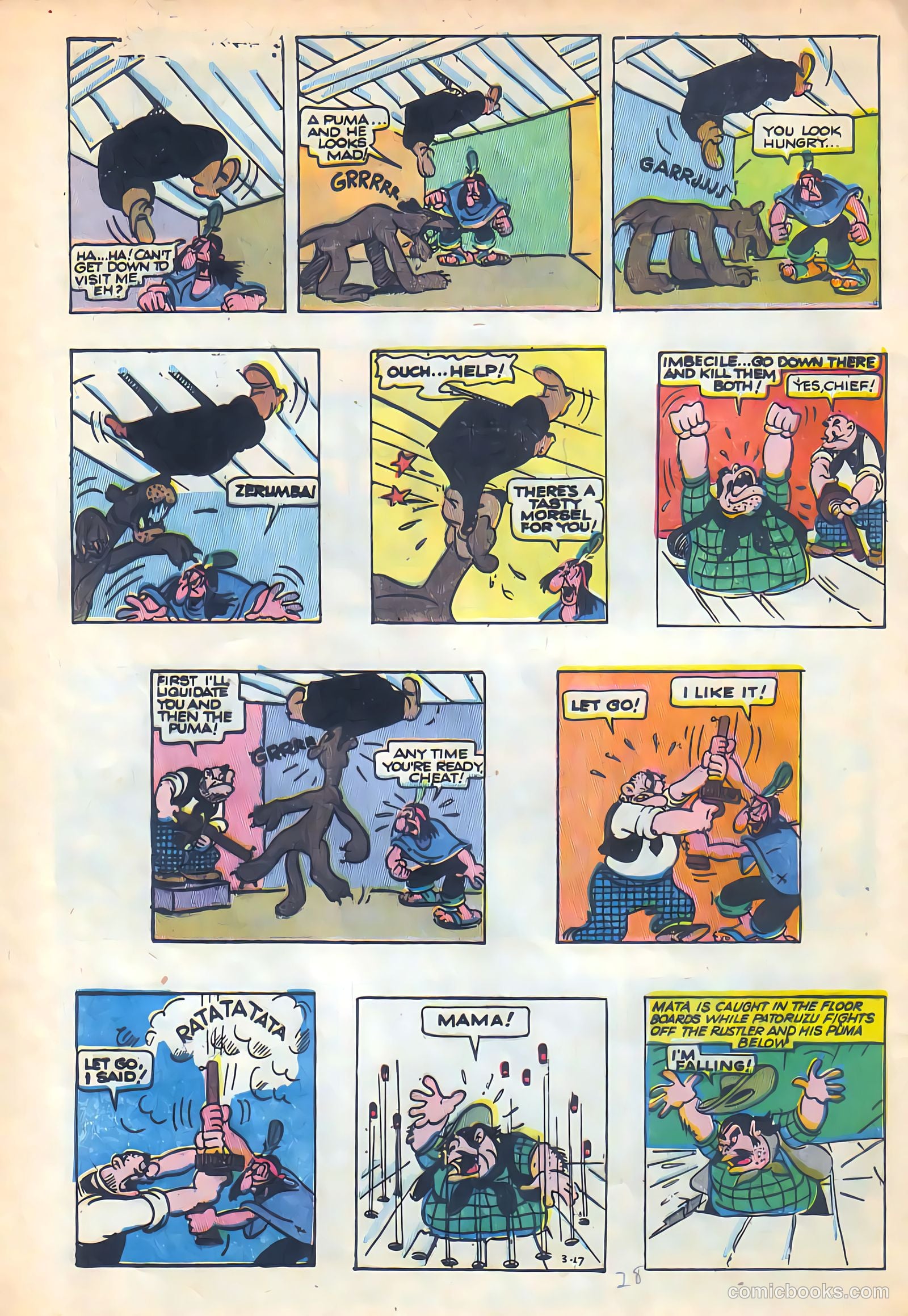 All Top Comics #6 (1957) — page 28