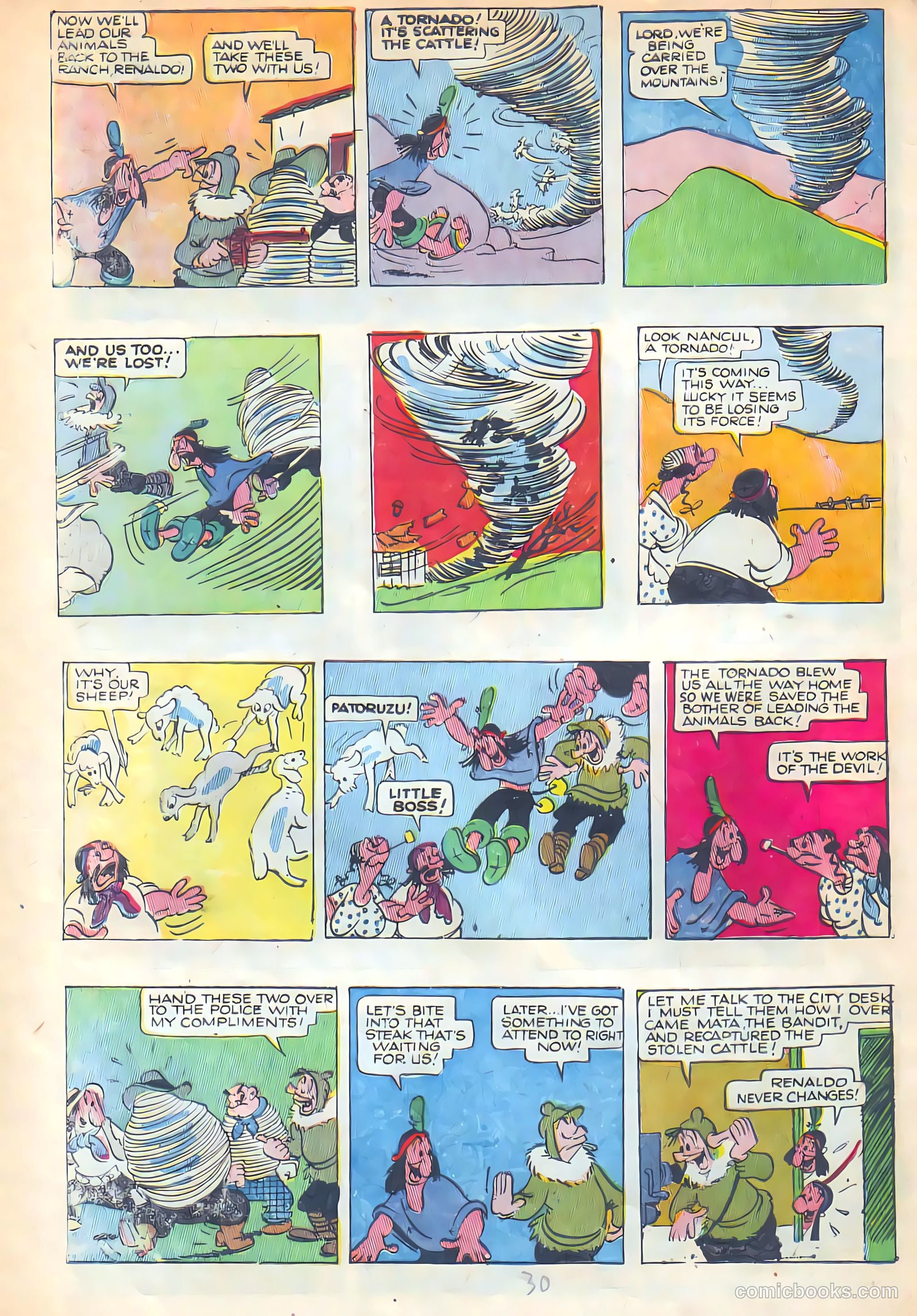 All Top Comics #6 (1957) — page 30