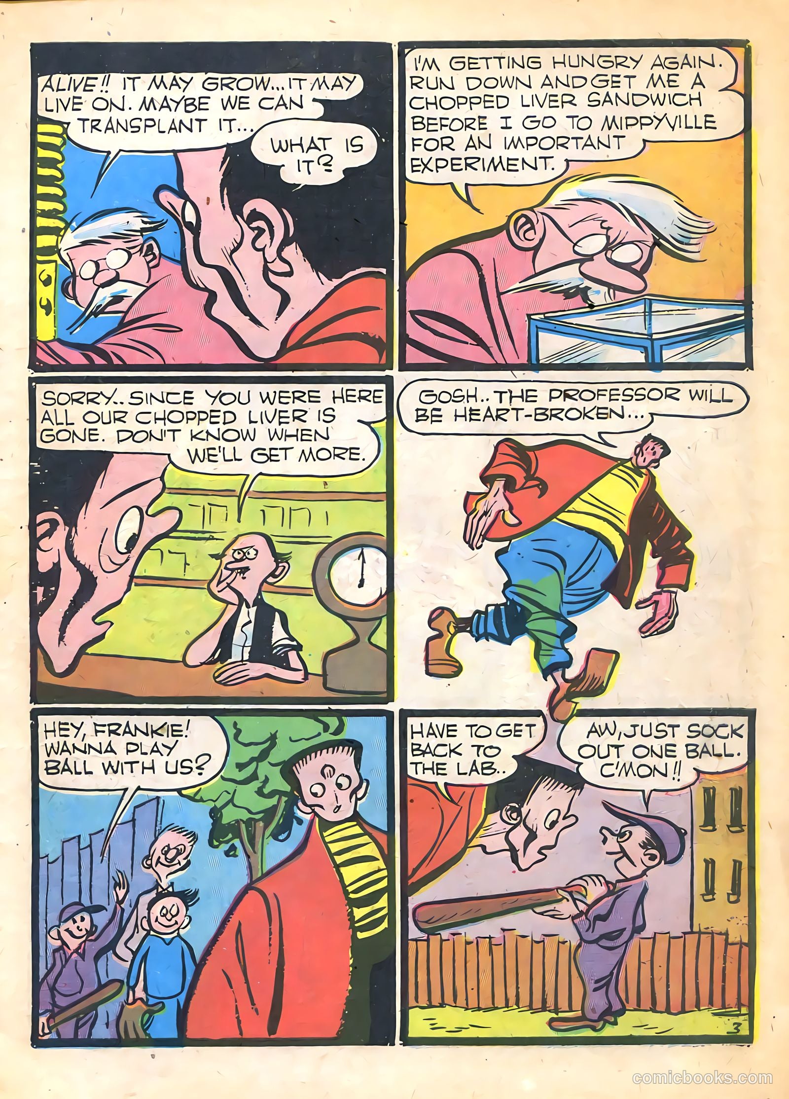 Frankenstein #10 (1947) — page 4 of 49