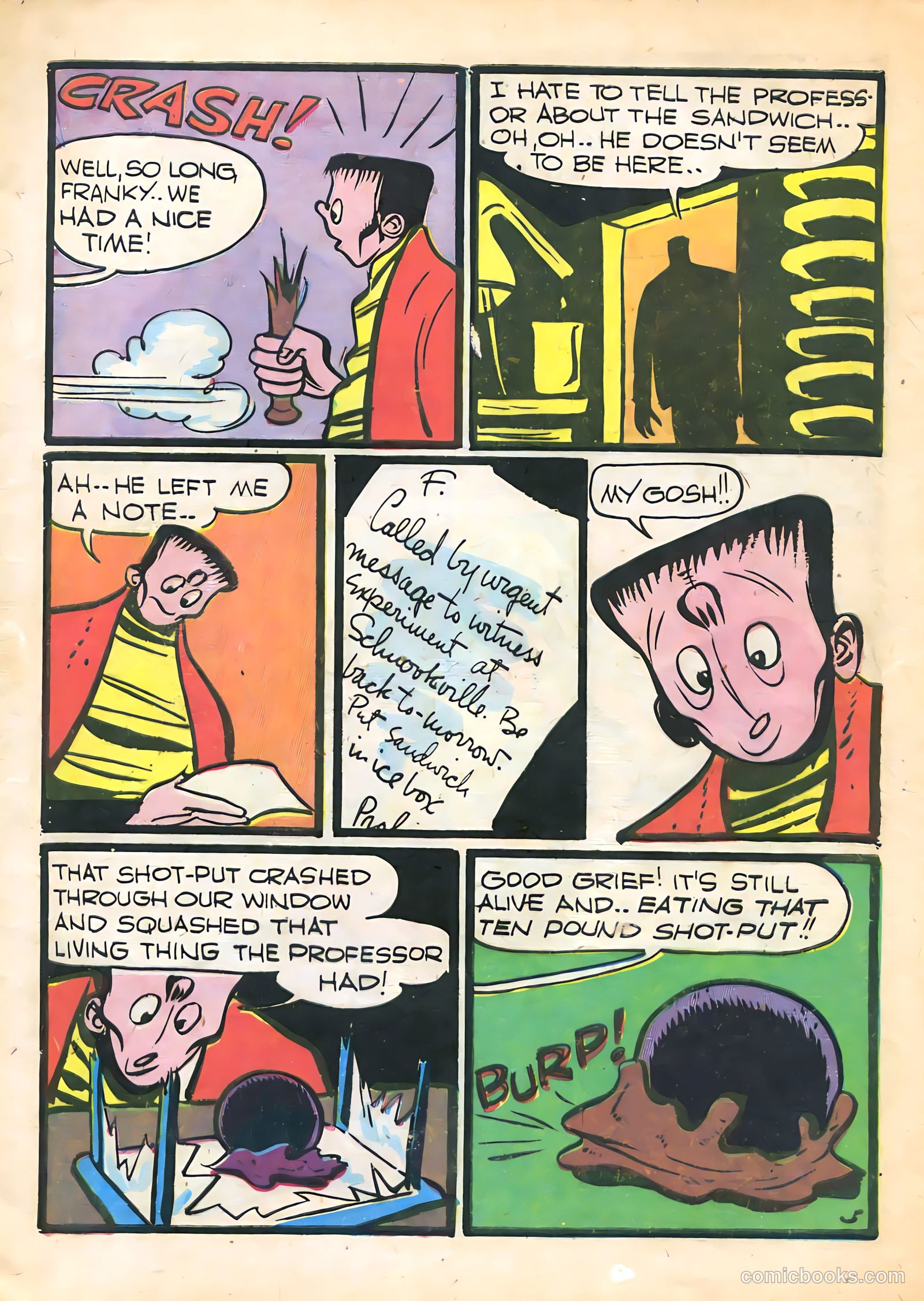 Frankenstein #10 (1947) — page 6 of 49