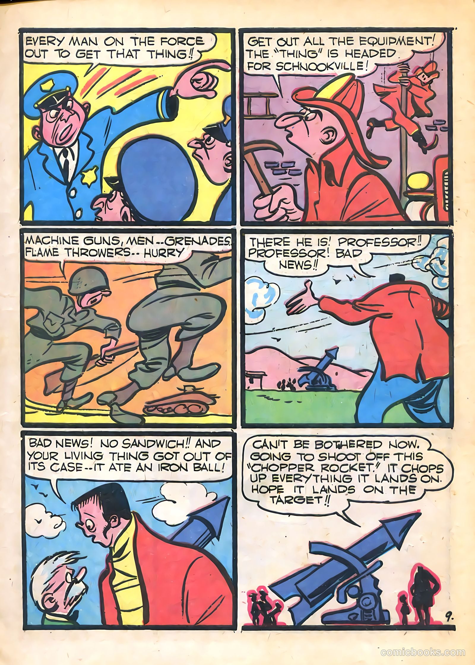 Frankenstein #10 (1947) — page 10 of 49