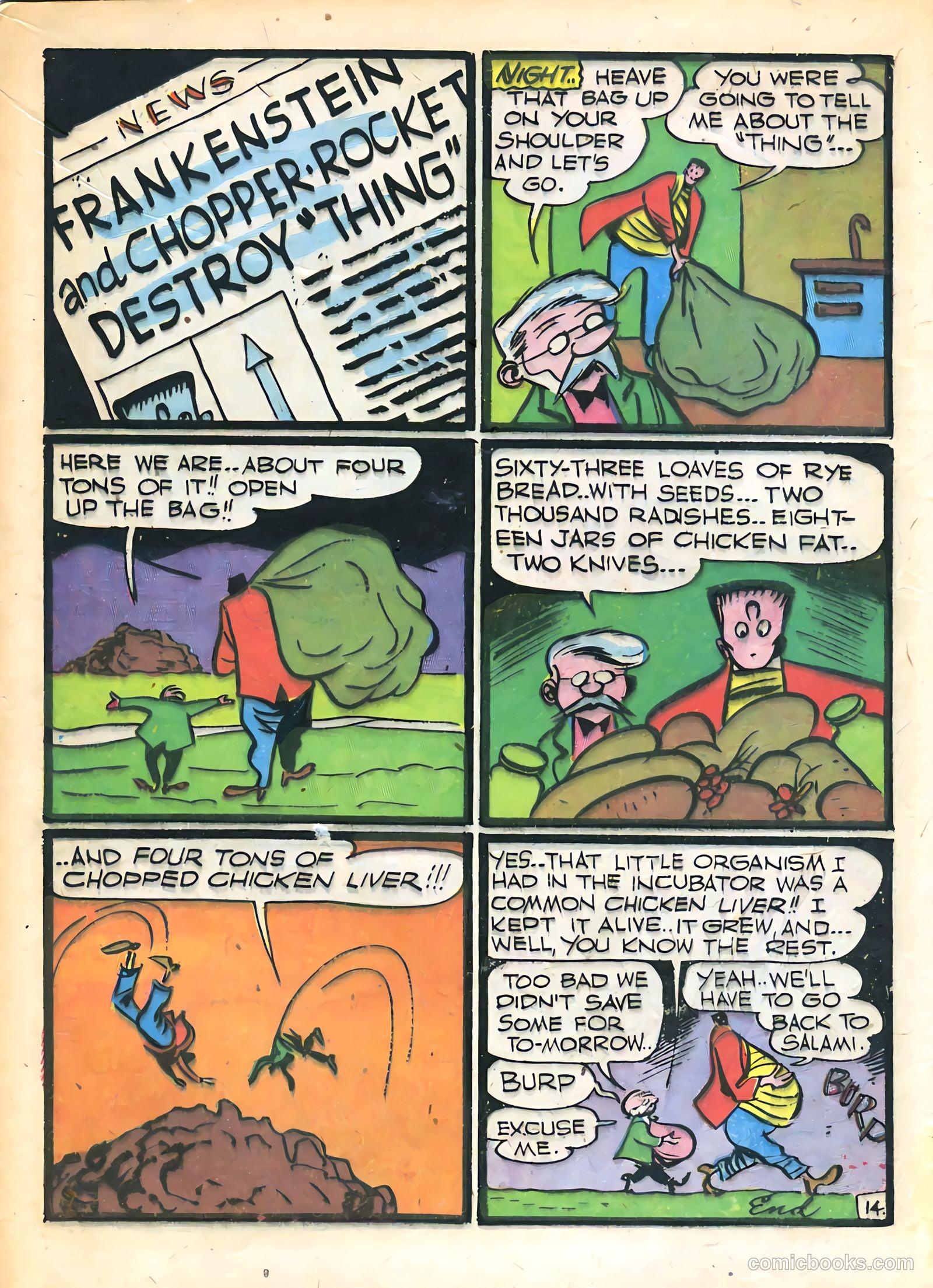 Frankenstein #10 (1947) — page 15 of 49