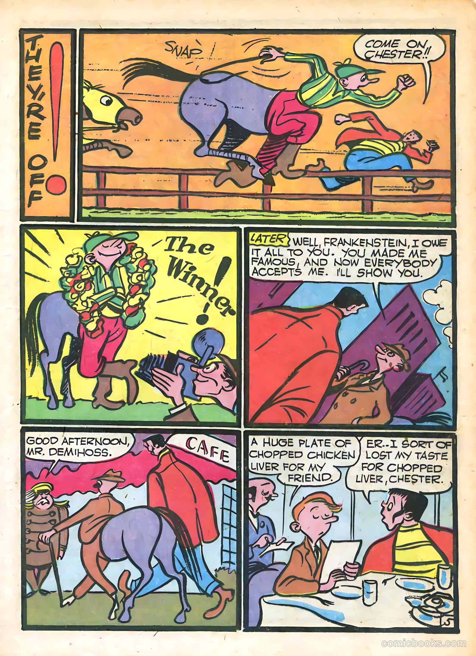 Frankenstein #10 (1947) — page 22 of 49