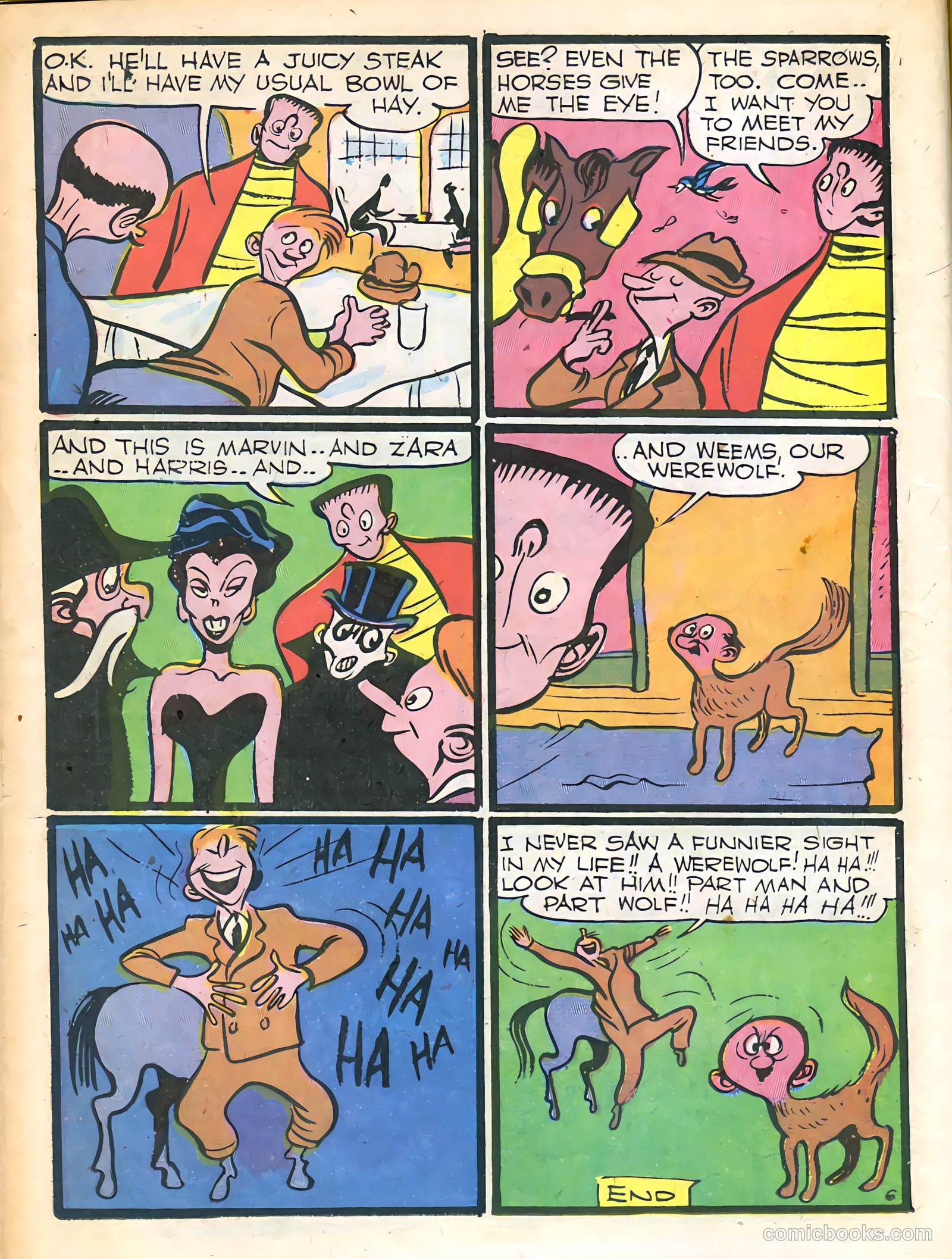 Frankenstein #10 (1947) — page 23 of 49