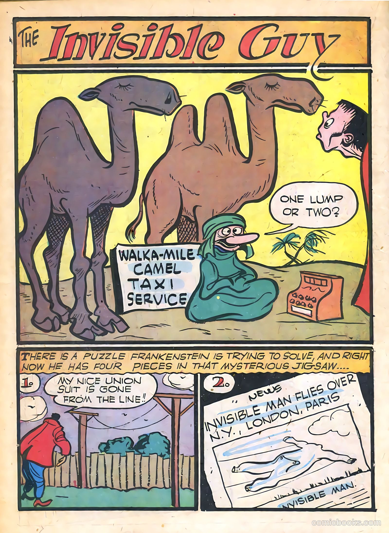 Frankenstein #10 (1947) — page 25 of 49