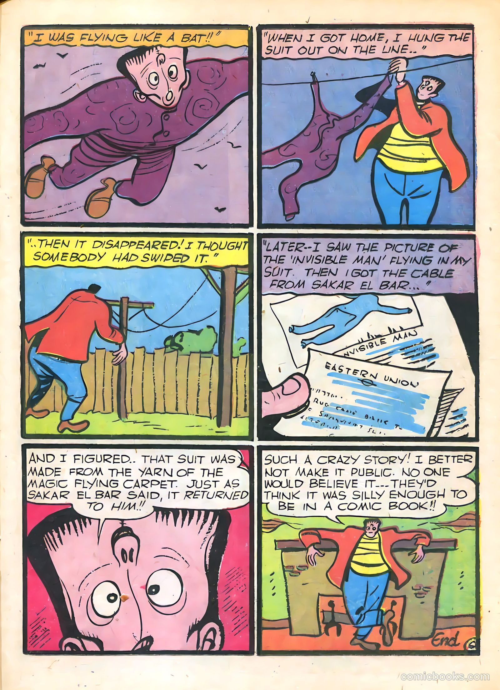 Frankenstein #10 (1947) — page 30 of 49