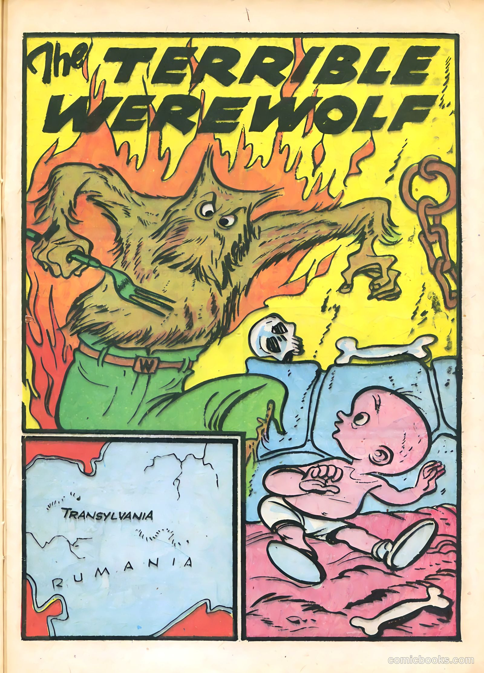 Frankenstein #10 (1947) — page 36 of 49