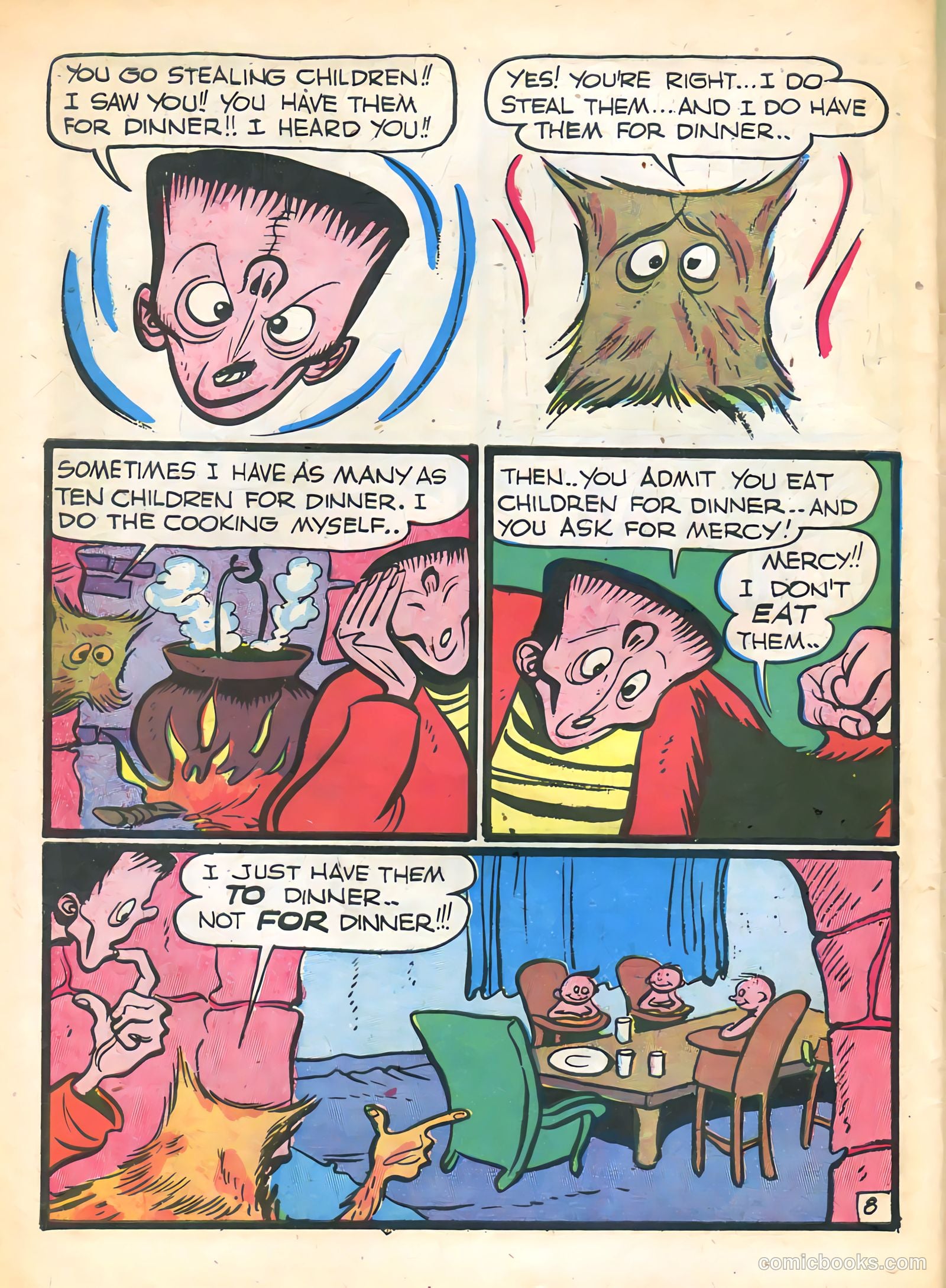 Frankenstein #10 (1947) — page 43 of 49