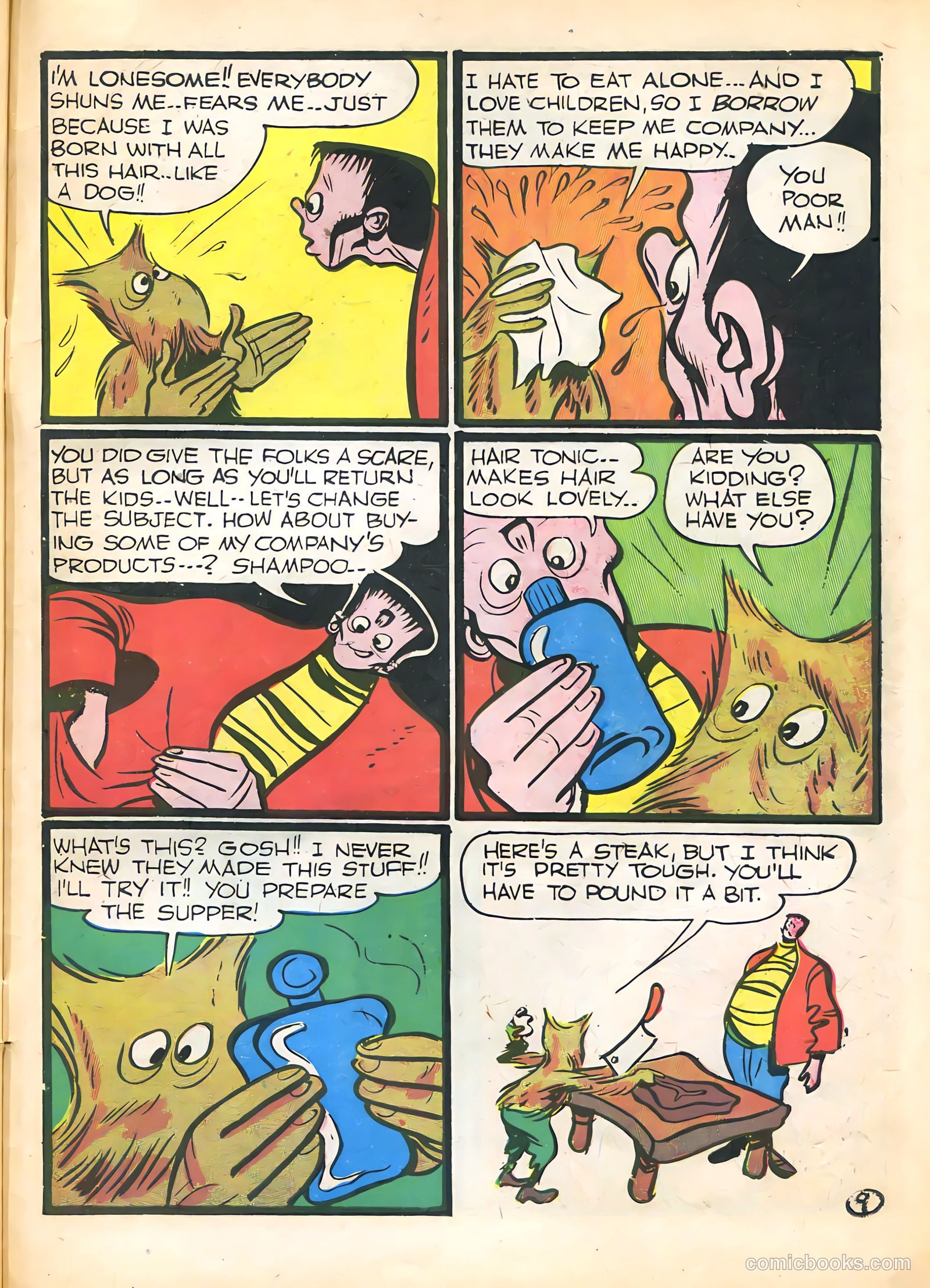 Frankenstein #10 (1947) — page 44 of 49