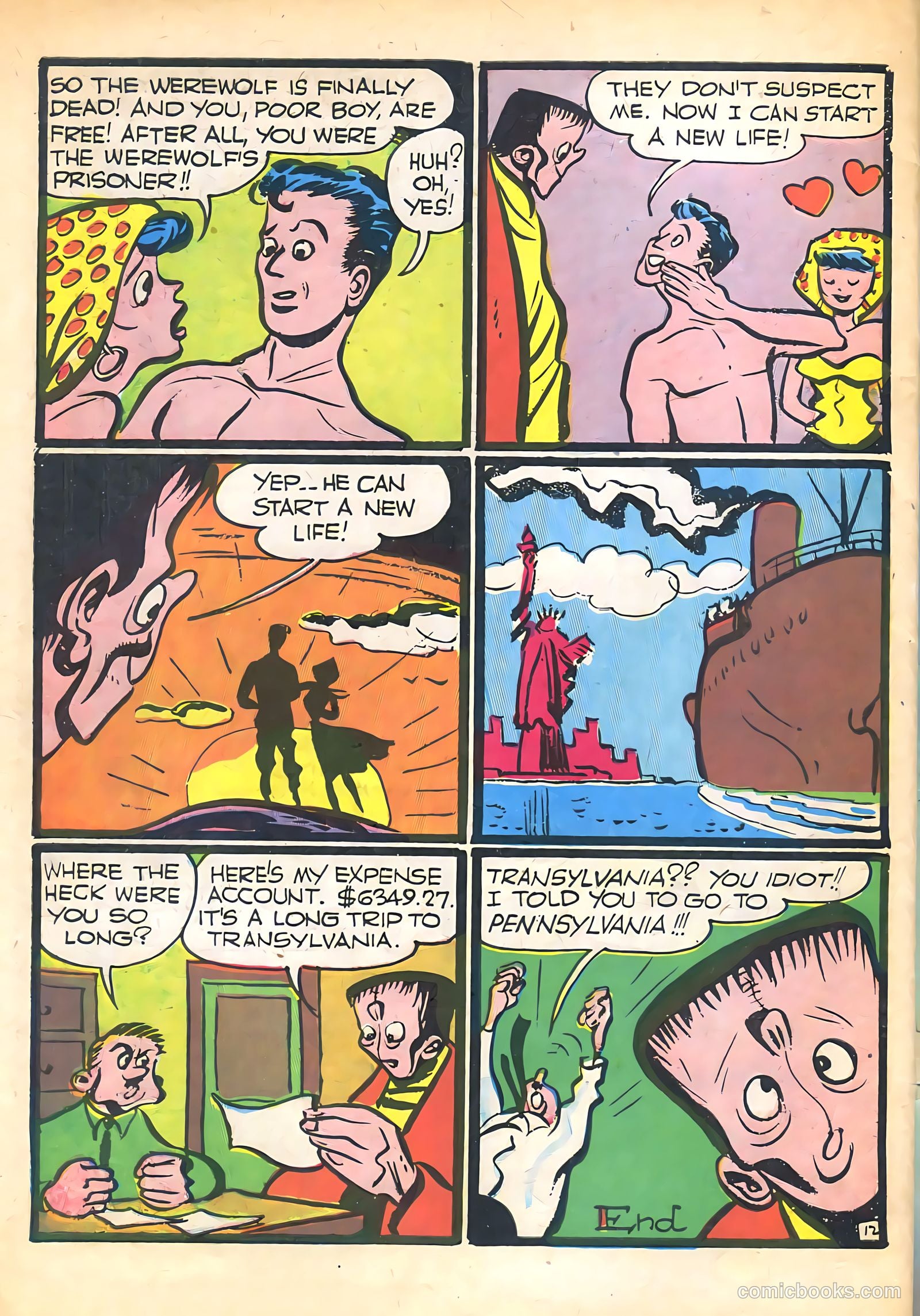 Frankenstein #10 (1947) — page 47 of 49