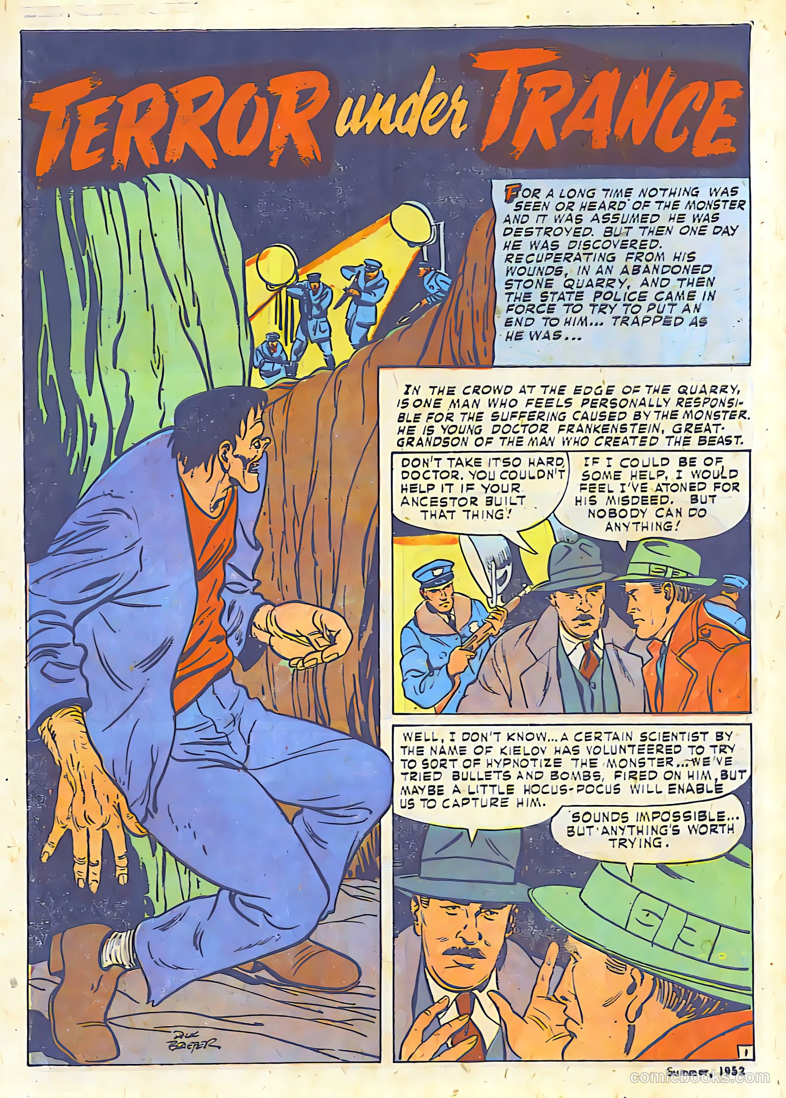 Frankenstein #19 (1980) — page 2 of 26