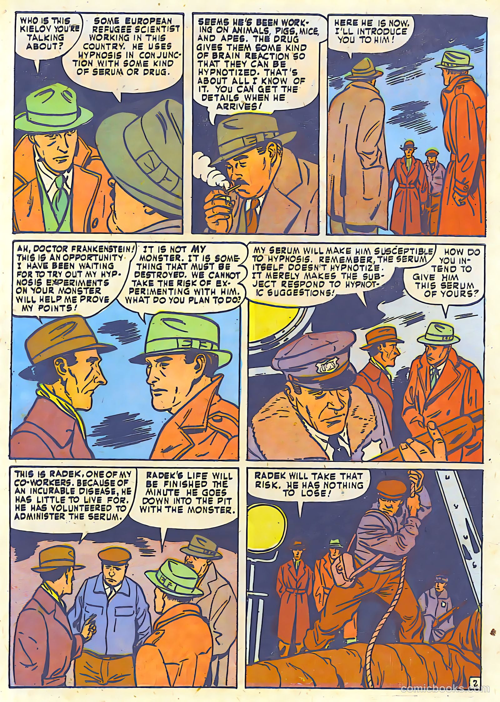 Frankenstein #19 (1980) — page 3 of 26