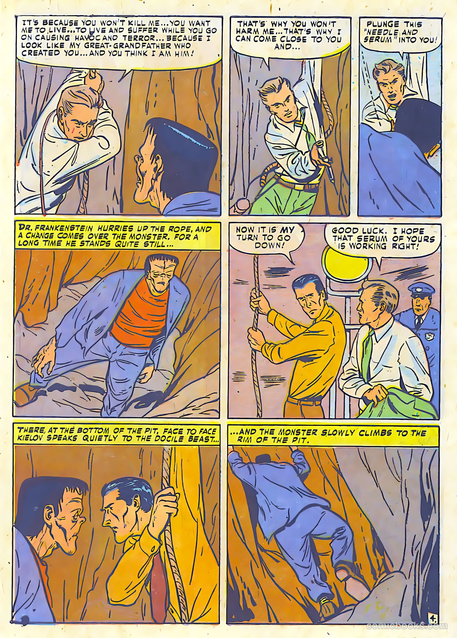 Frankenstein #19 (1980) — page 5 of 26
