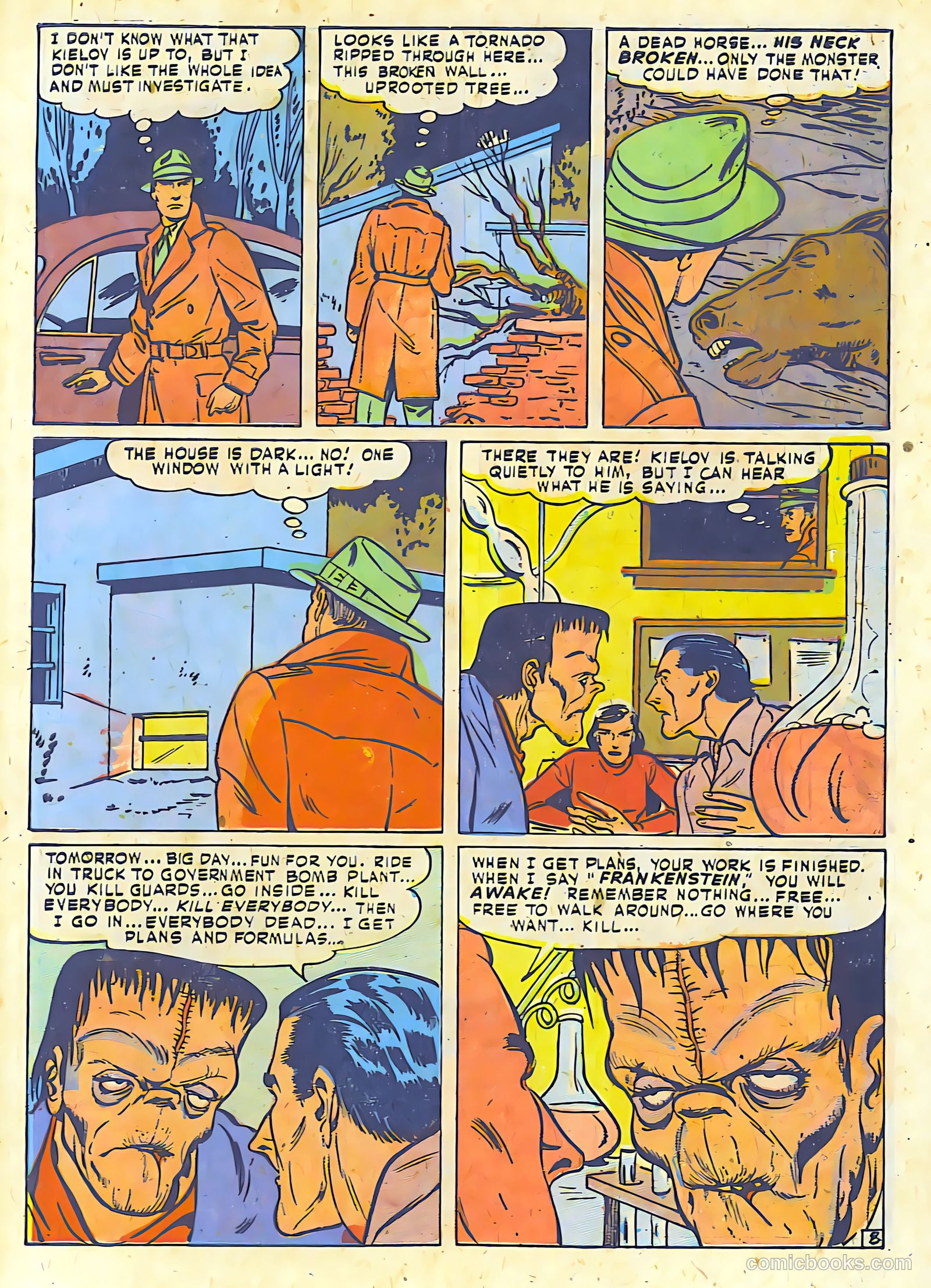 Frankenstein #19 (1980) — page 9 of 26