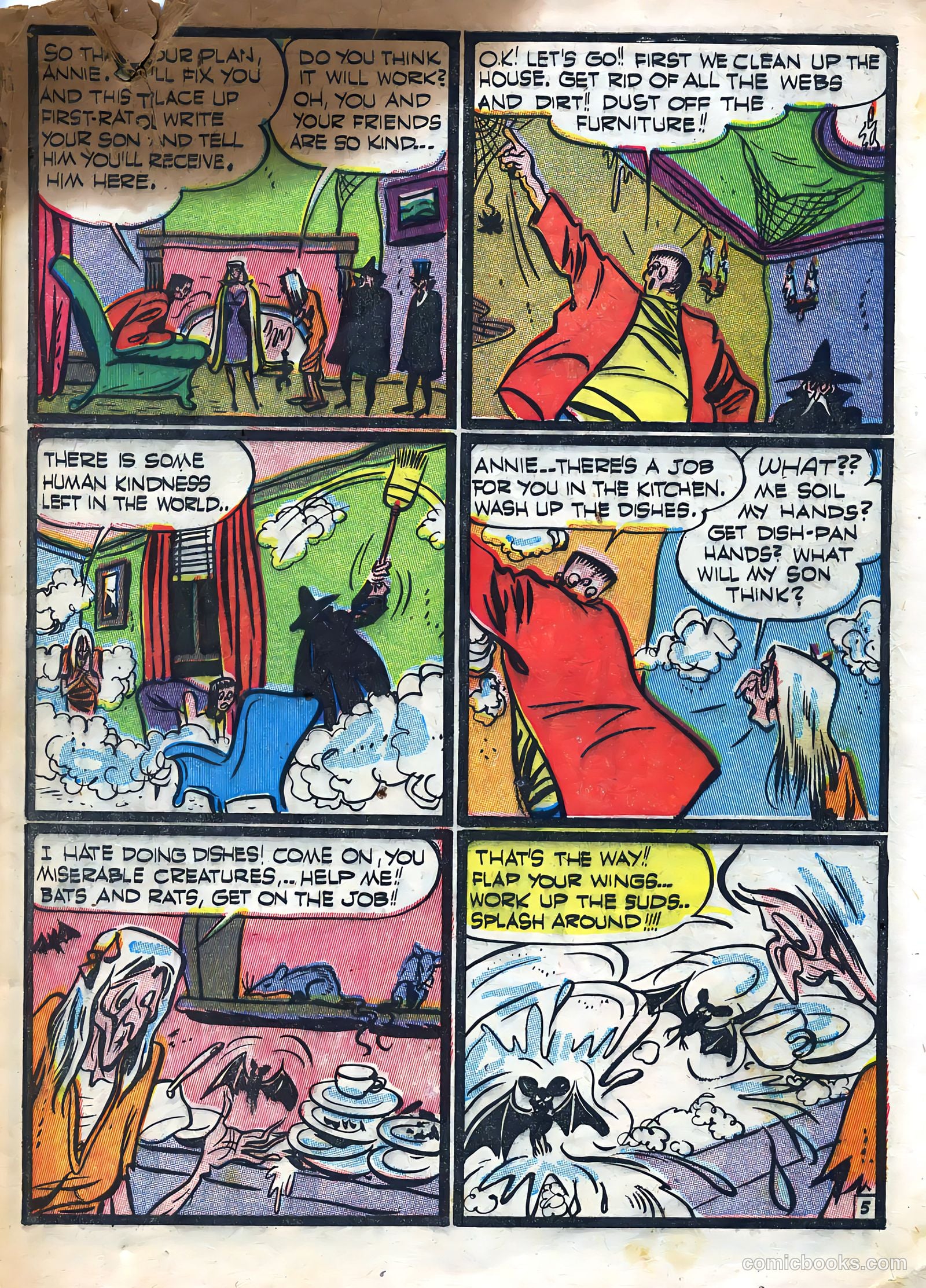 Frankenstein #4 (1946) — page 8 of 53