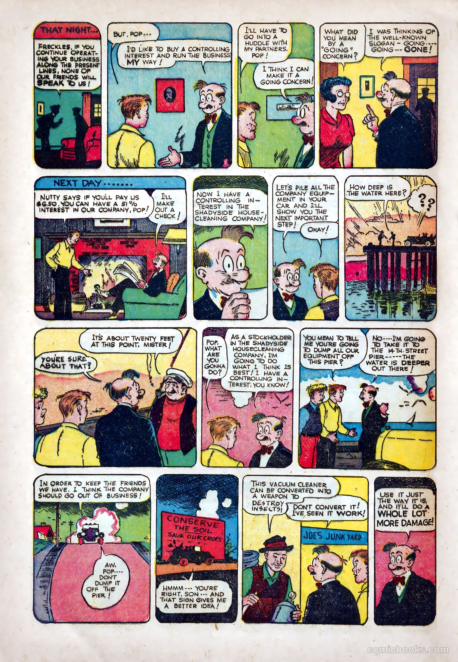 Freckles #10 (1949) — page 32 of 36