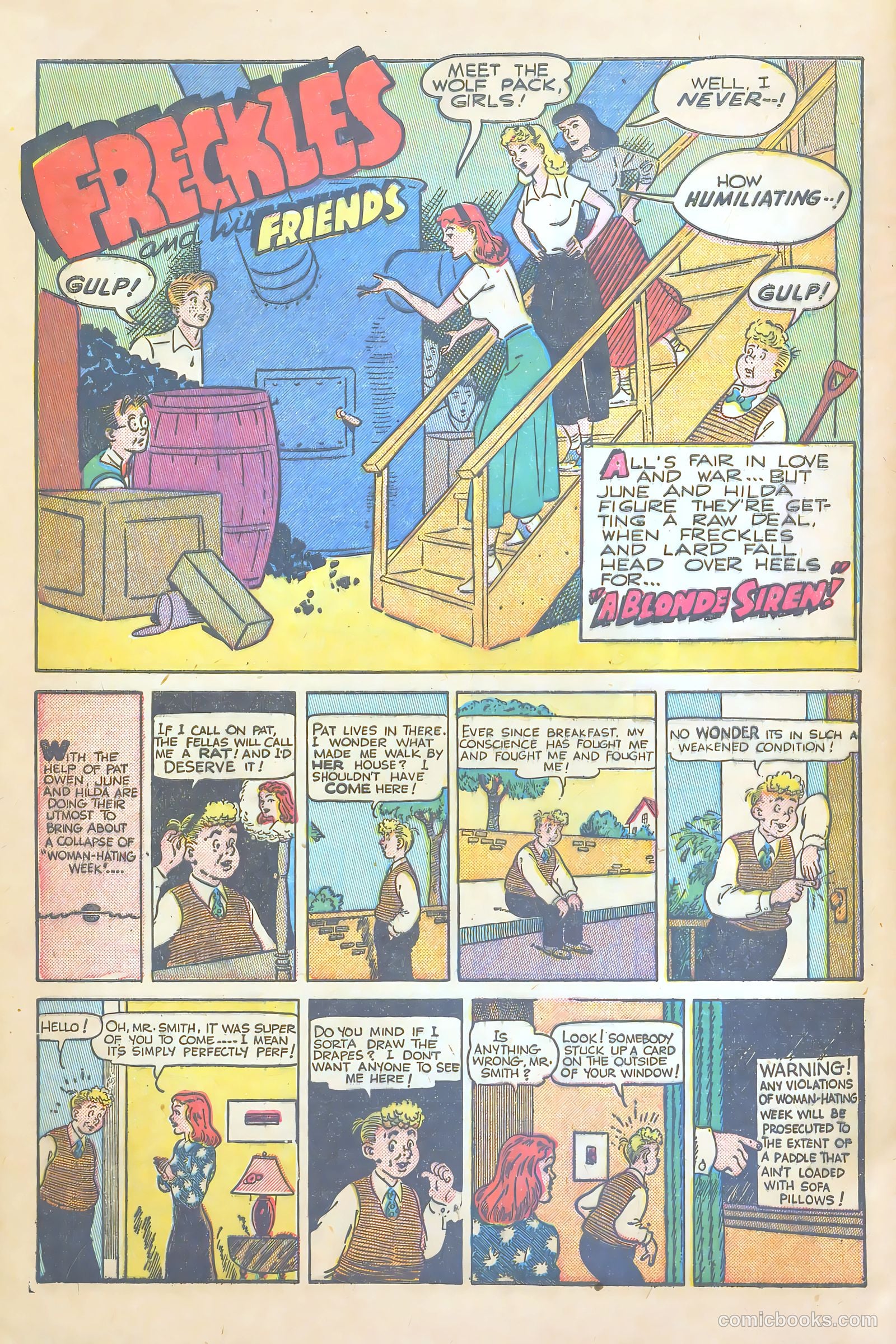 Freckles #12 (1949) — page 8 of 36