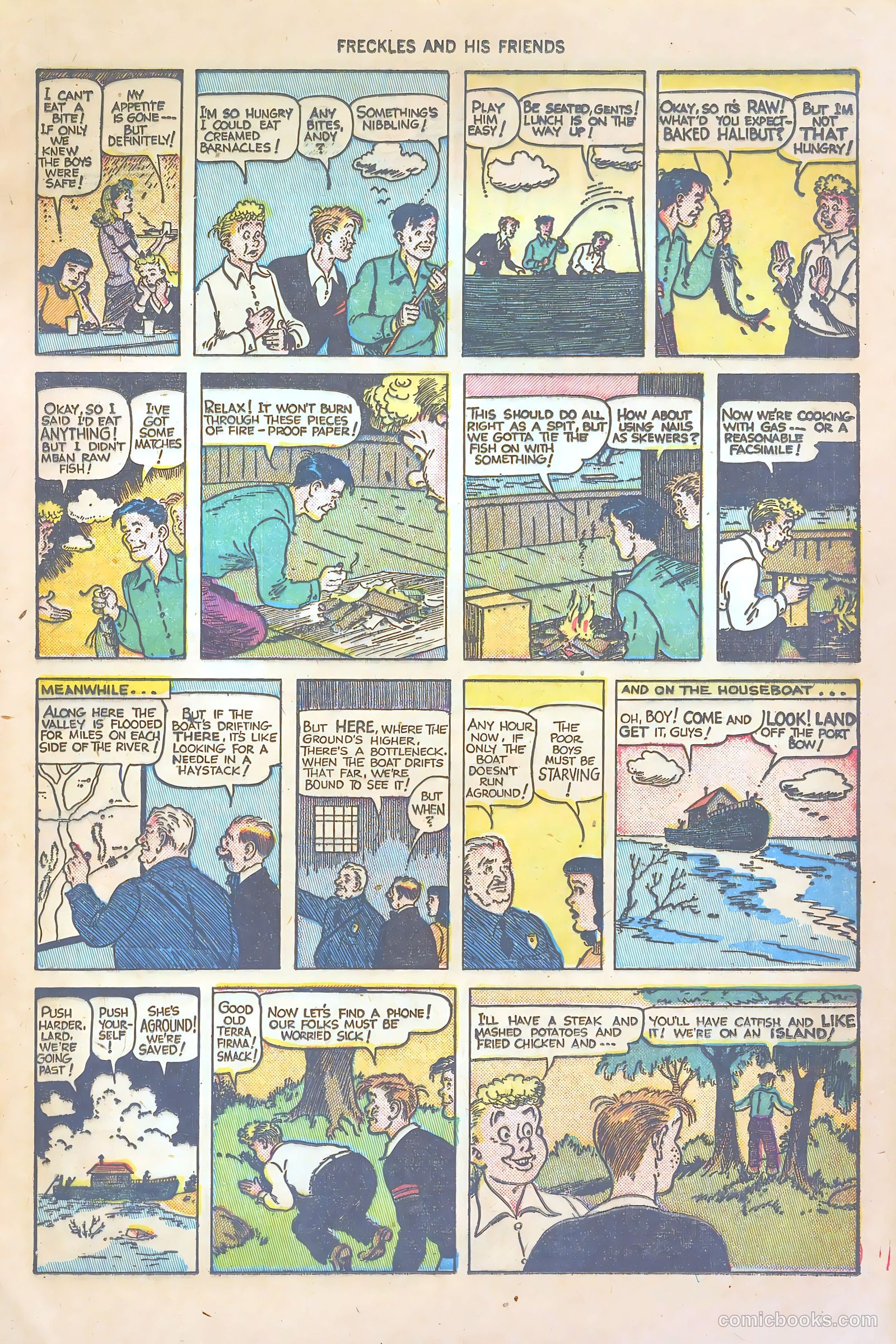 Freckles #12 (1949) — page 17 of 36
