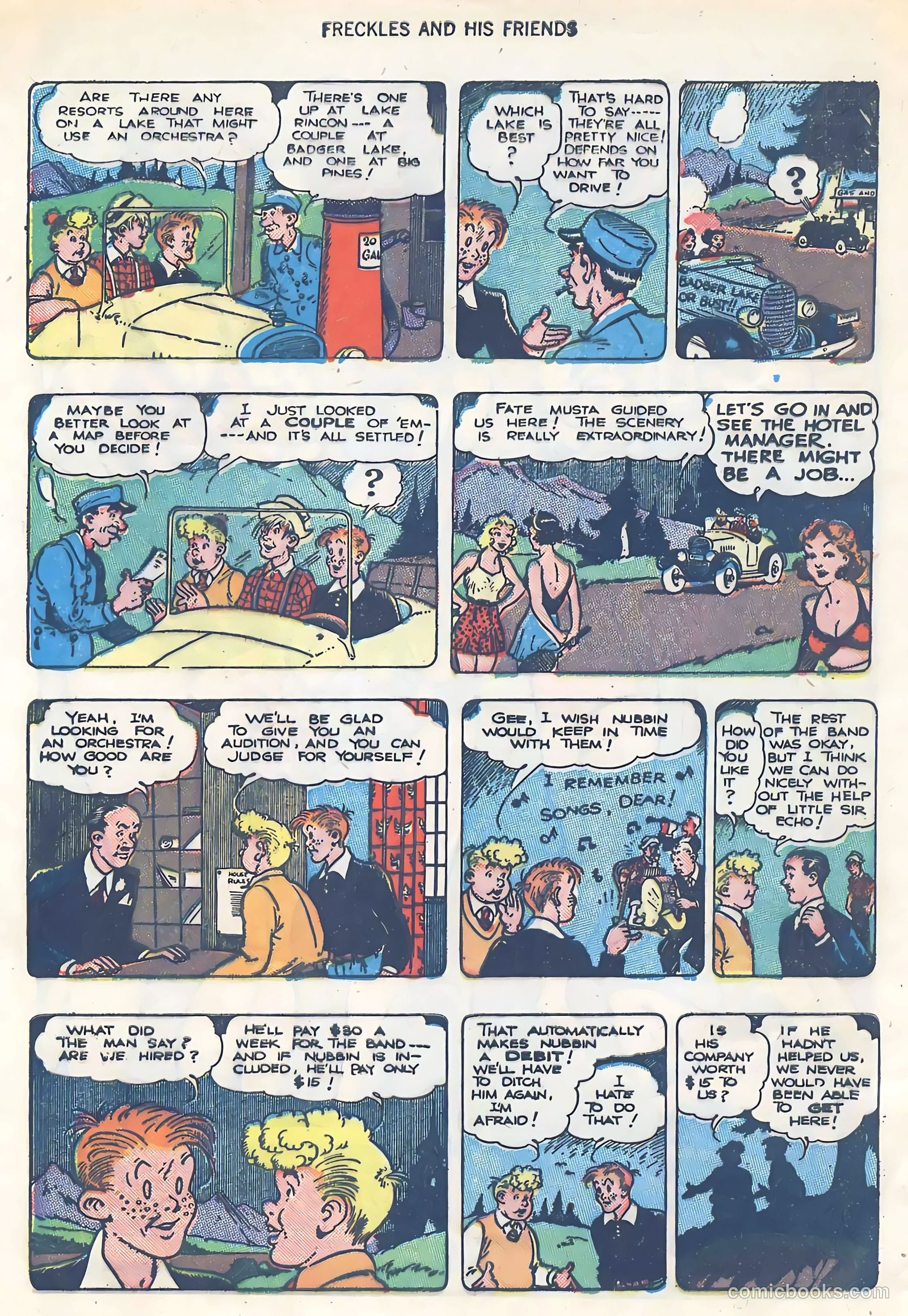 Freckles #5 (1947, Visual Editions, Inc.) — page 4 of 52
