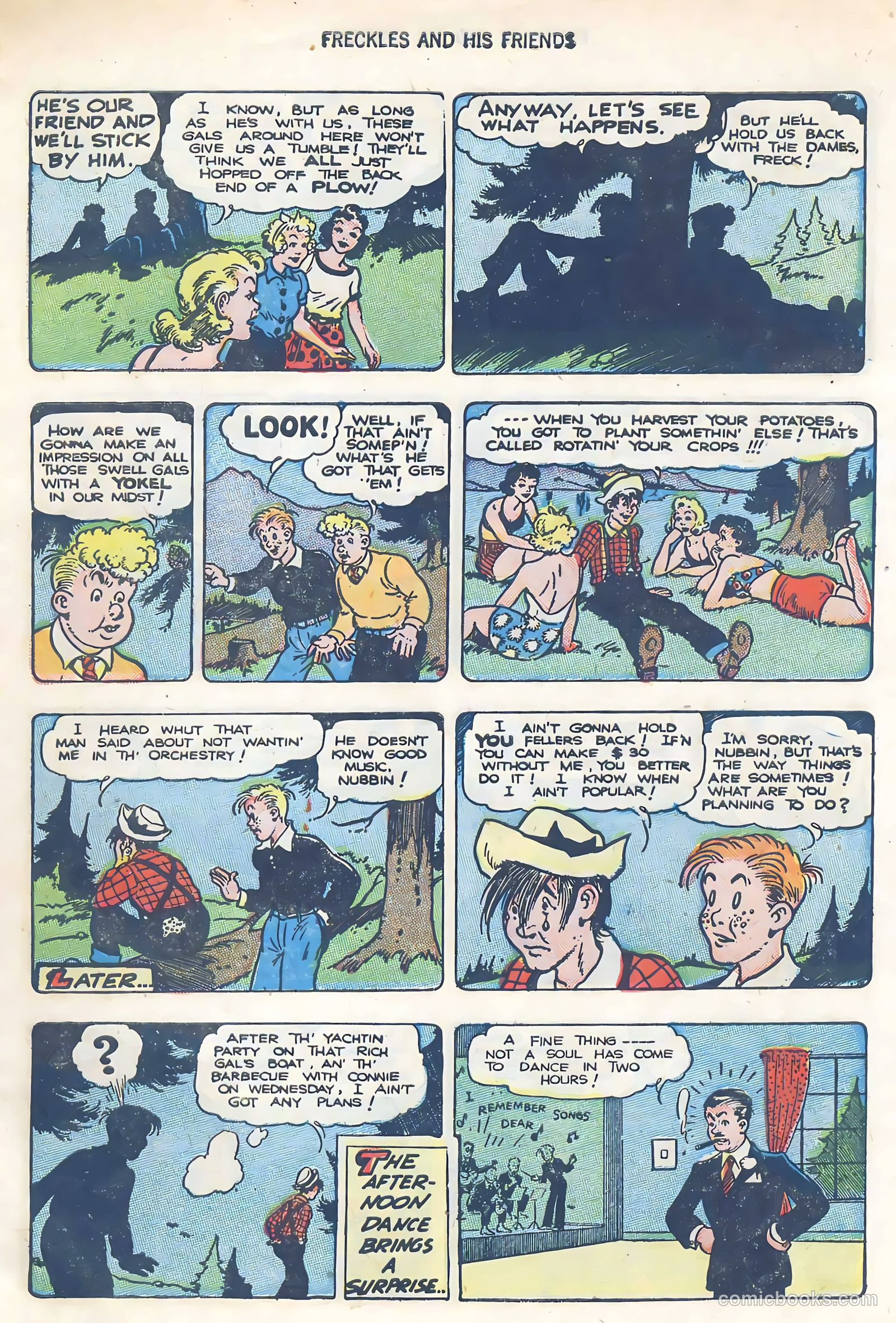 Freckles #5 (1947, Visual Editions, Inc.) — page 5 of 52
