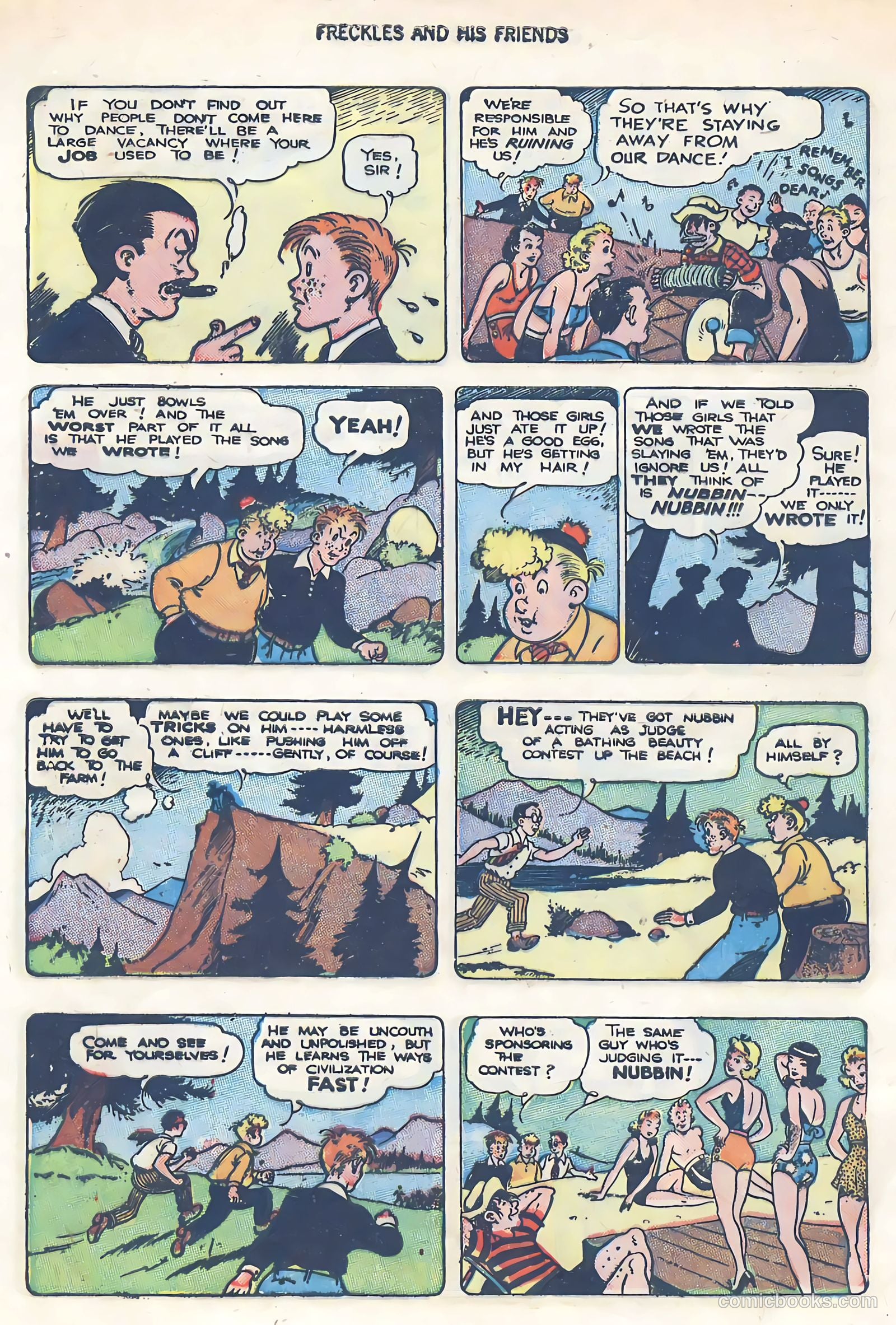 Freckles #5 (1947, Visual Editions, Inc.) — page 6 of 52