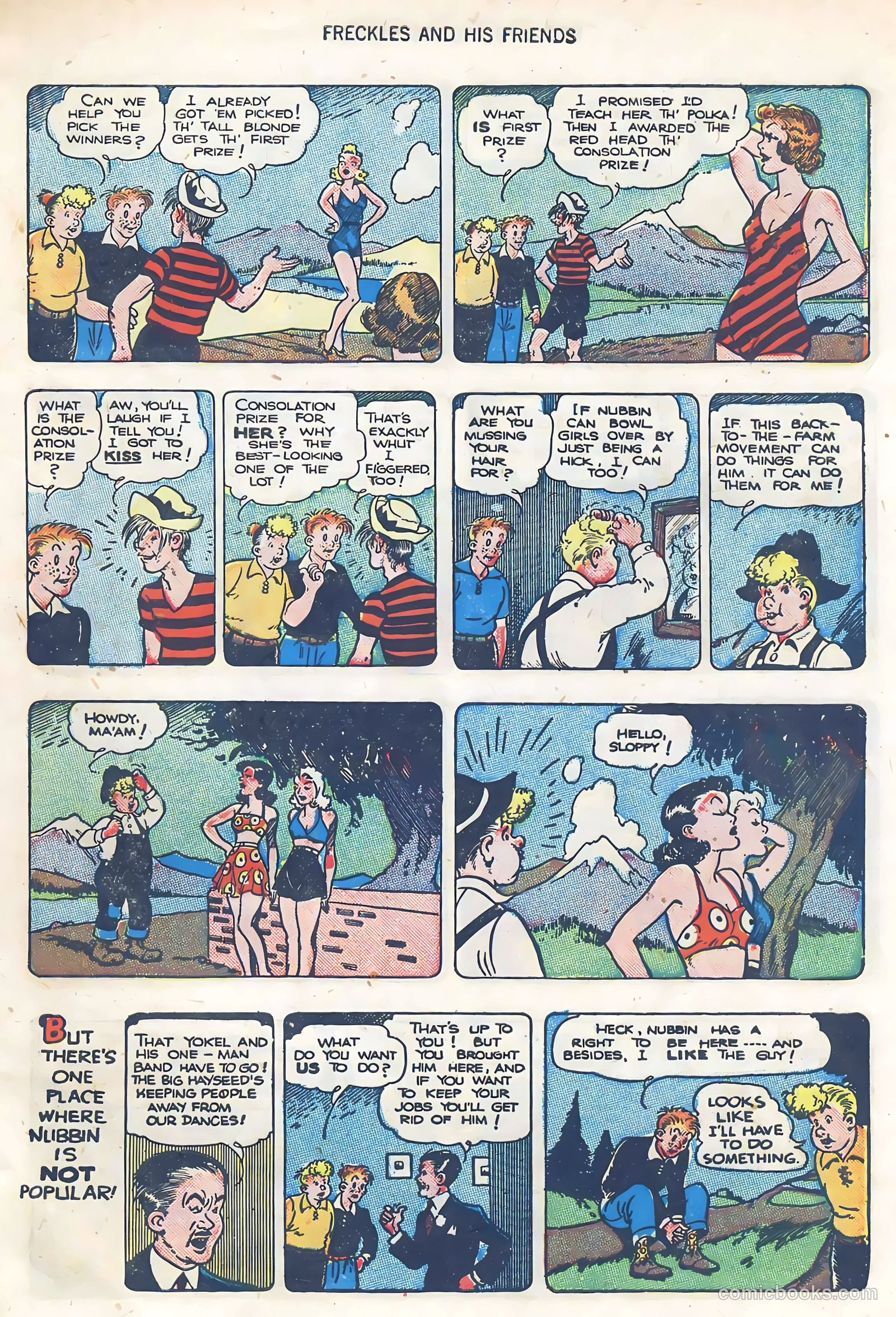 Freckles #5 (1947, Visual Editions, Inc.) — page 7 of 52