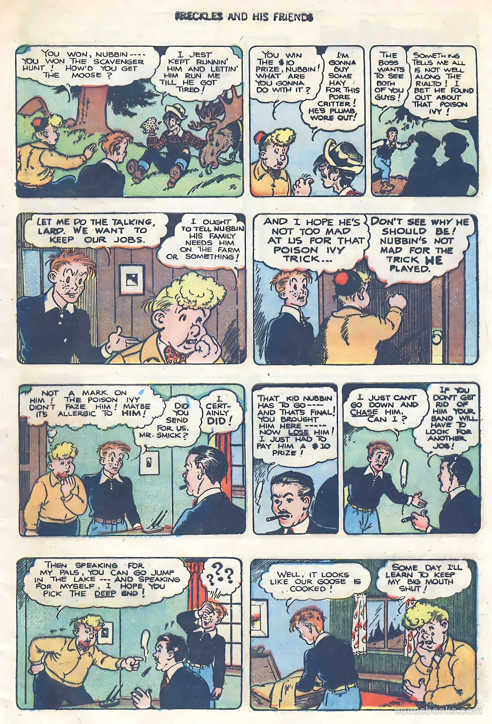 Freckles #5 (1947, Visual Editions, Inc.) — page 11 of 52