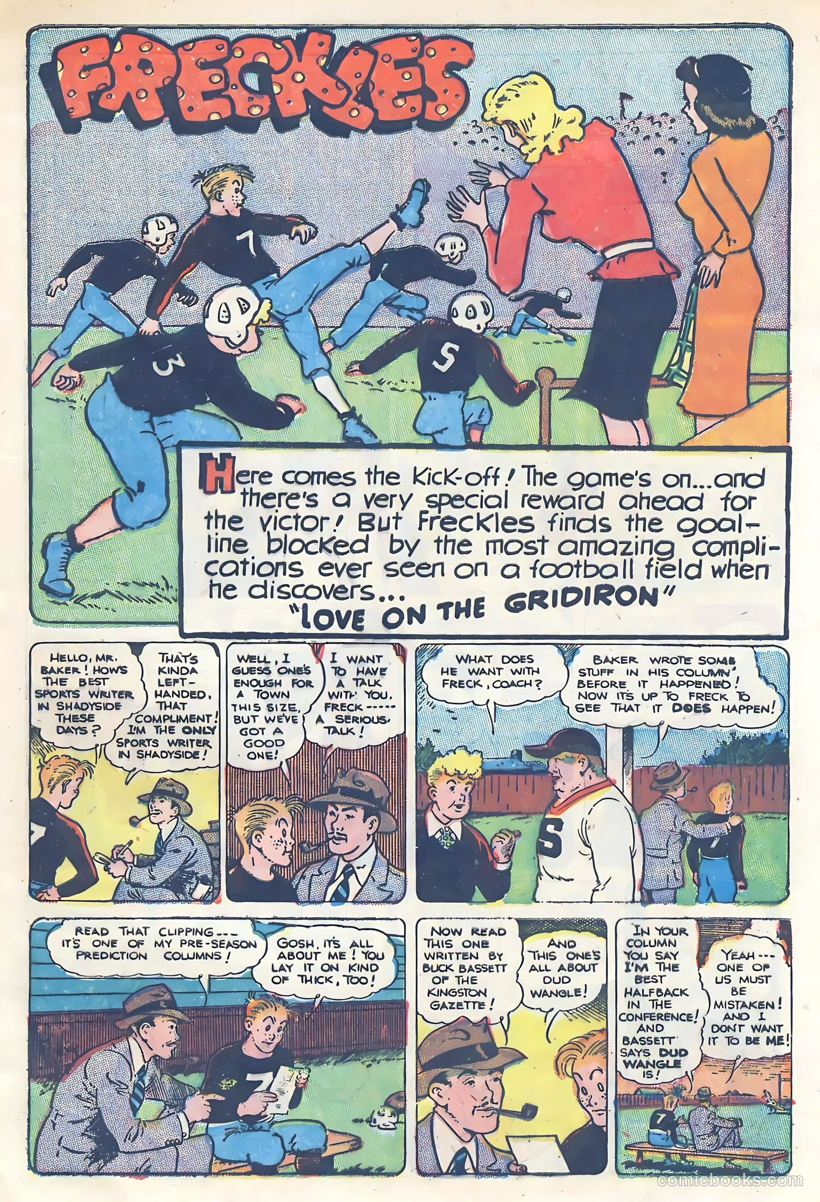 Freckles #5 (1947, Visual Editions, Inc.) — page 13 of 52