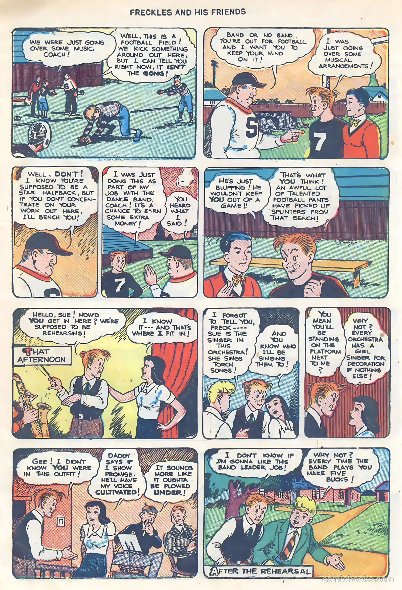 Freckles #5 (1947, Visual Editions, Inc.) — page 15 of 52