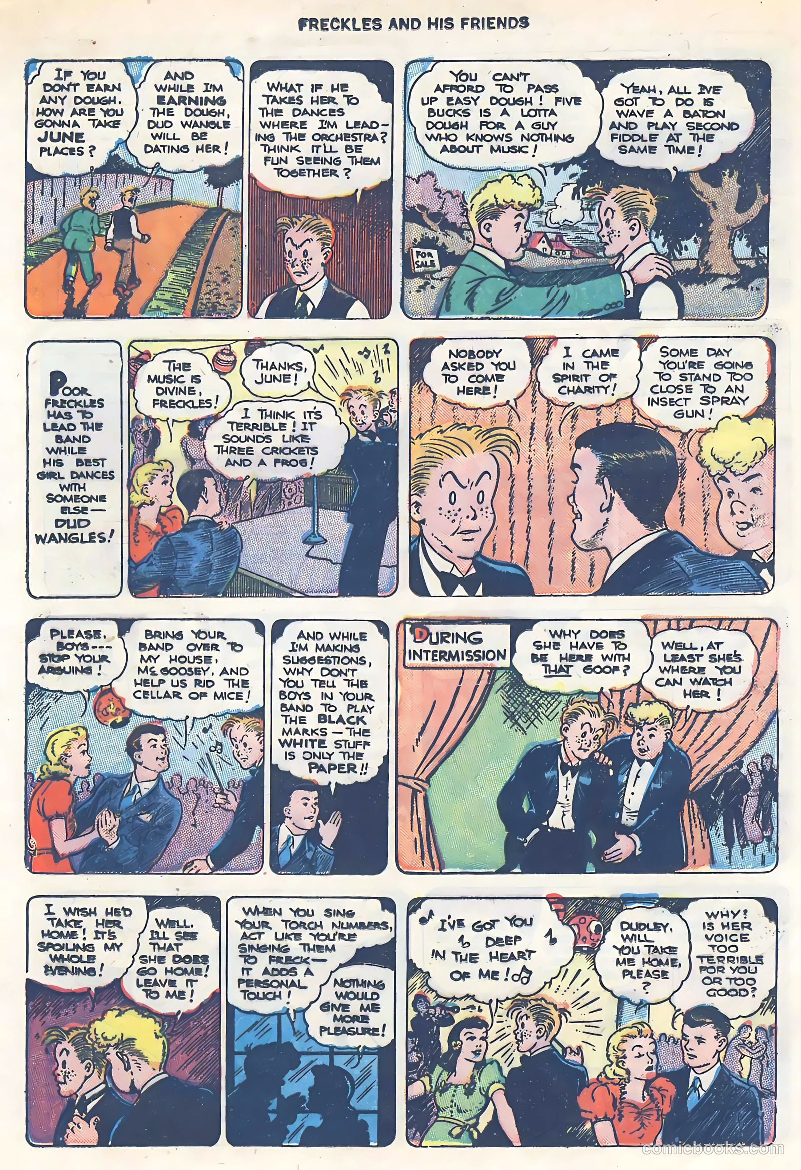 Freckles #5 (1947, Visual Editions, Inc.) — page 16 of 52