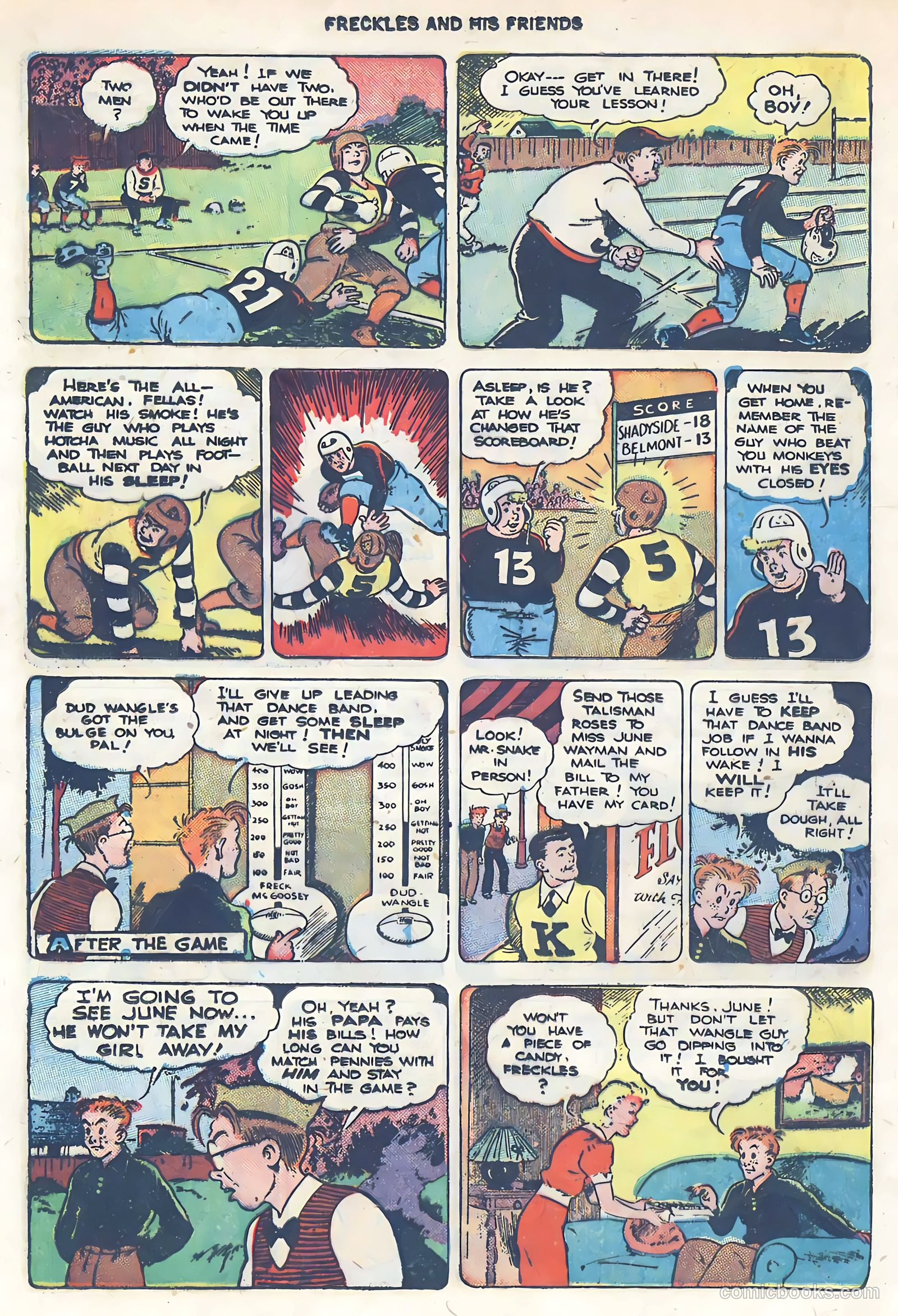 Freckles #5 (1947, Visual Editions, Inc.) — page 18 of 52