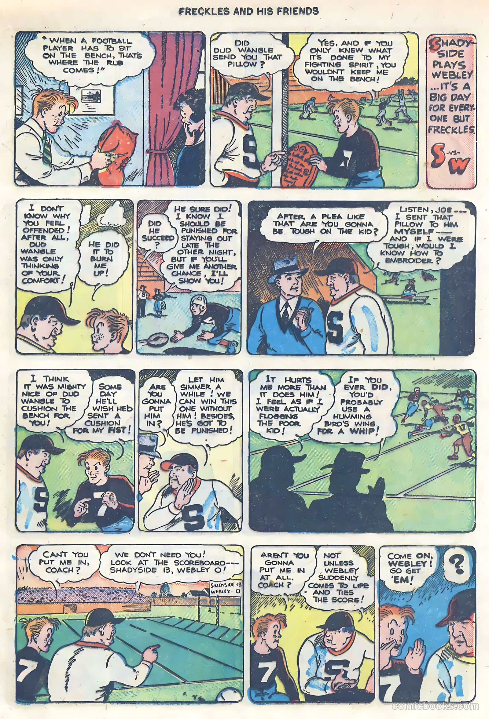 Freckles #5 (1947, Visual Editions, Inc.) — page 21 of 52