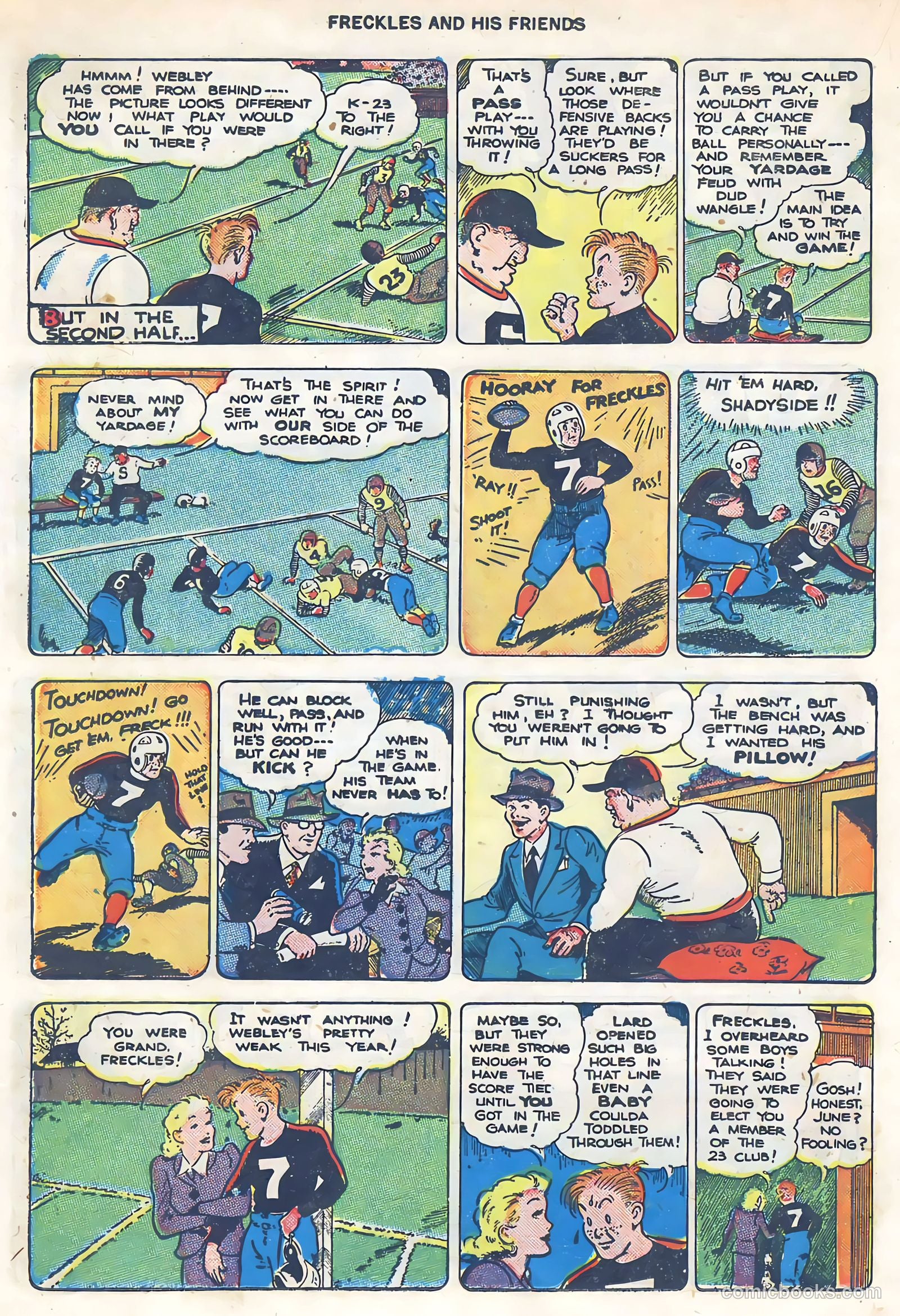 Freckles #5 (1947, Visual Editions, Inc.) — page 22 of 52