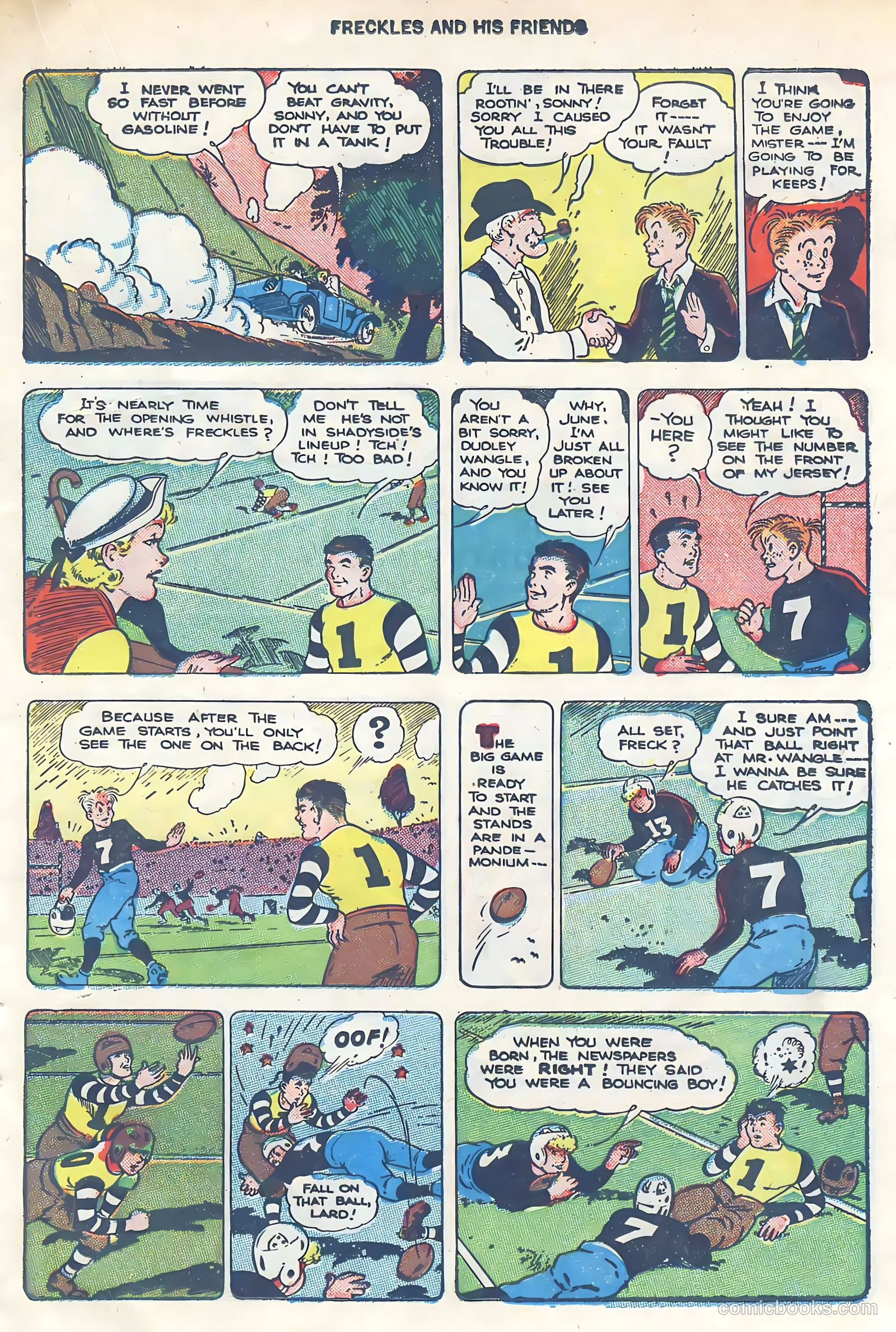 Freckles #5 (1947, Visual Editions, Inc.) — page 27 of 52