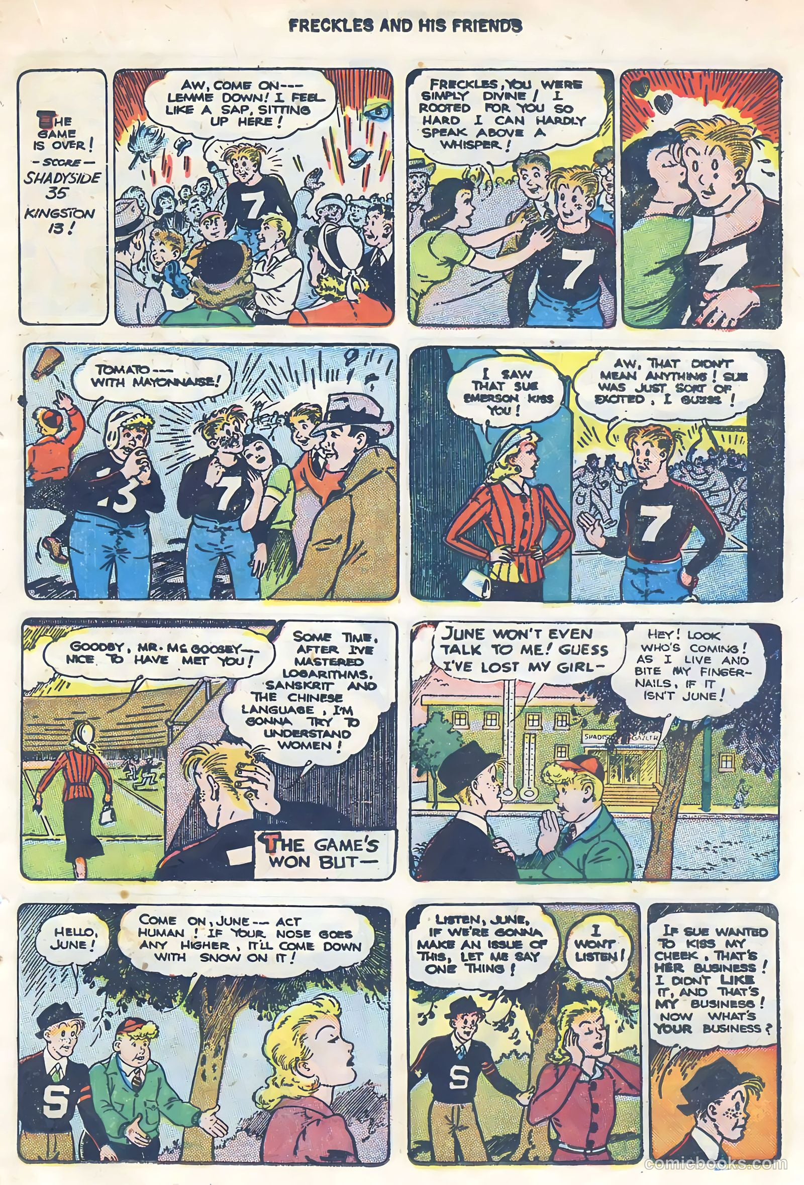 Freckles #5 (1947, Visual Editions, Inc.) — page 29 of 52