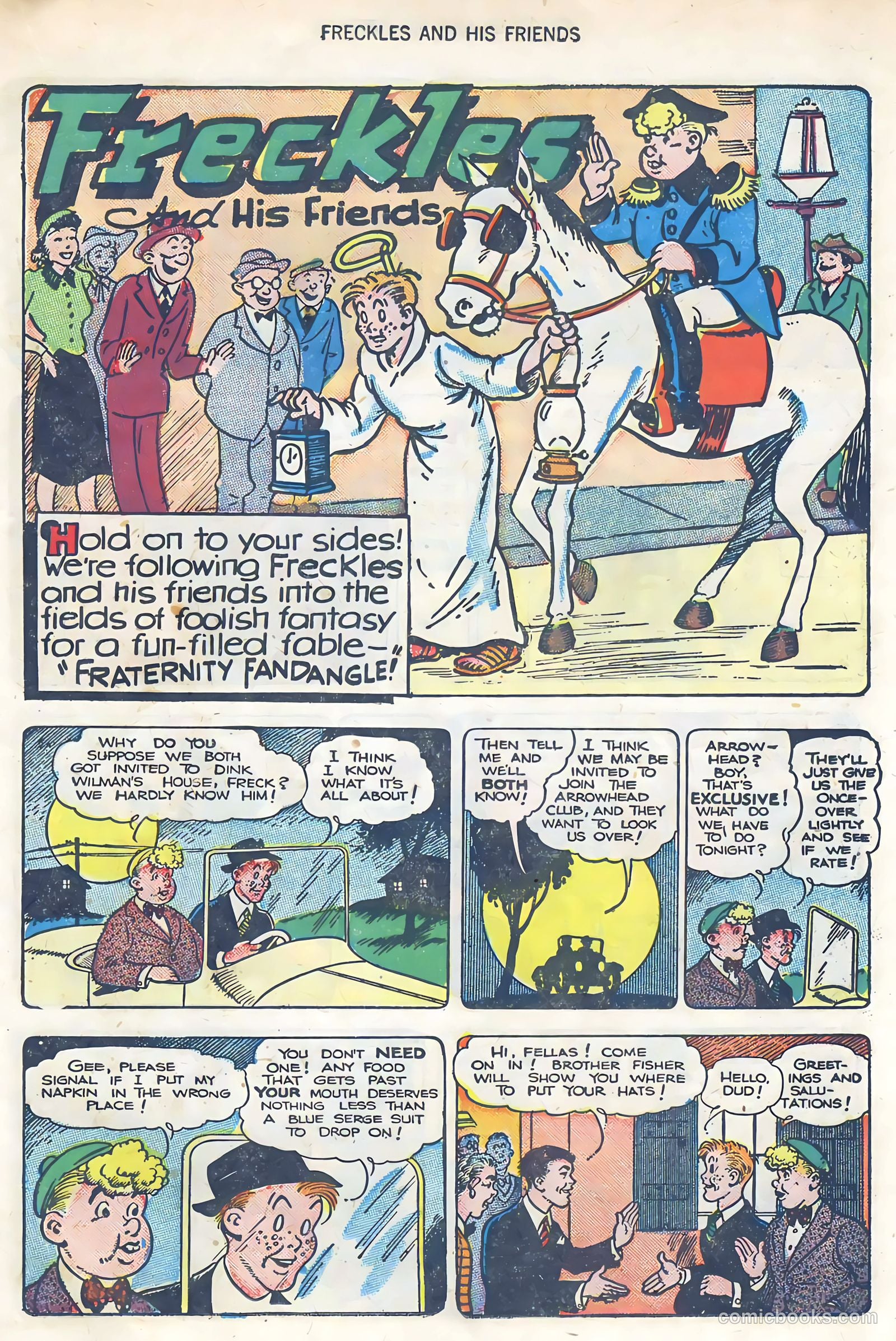 Freckles #5 (1947, Visual Editions, Inc.) — page 31 of 52