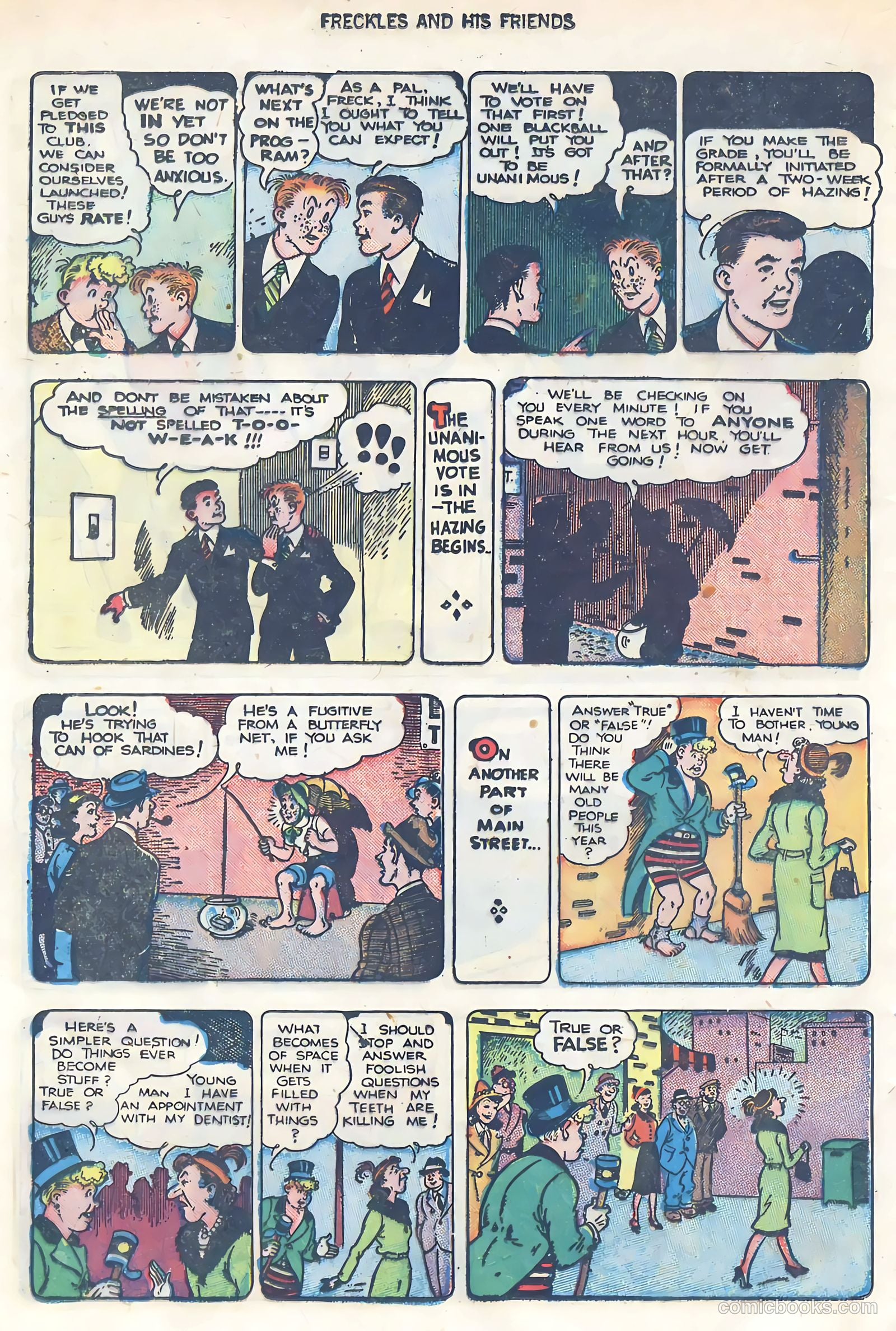 Freckles #5 (1947, Visual Editions, Inc.) — page 32 of 52