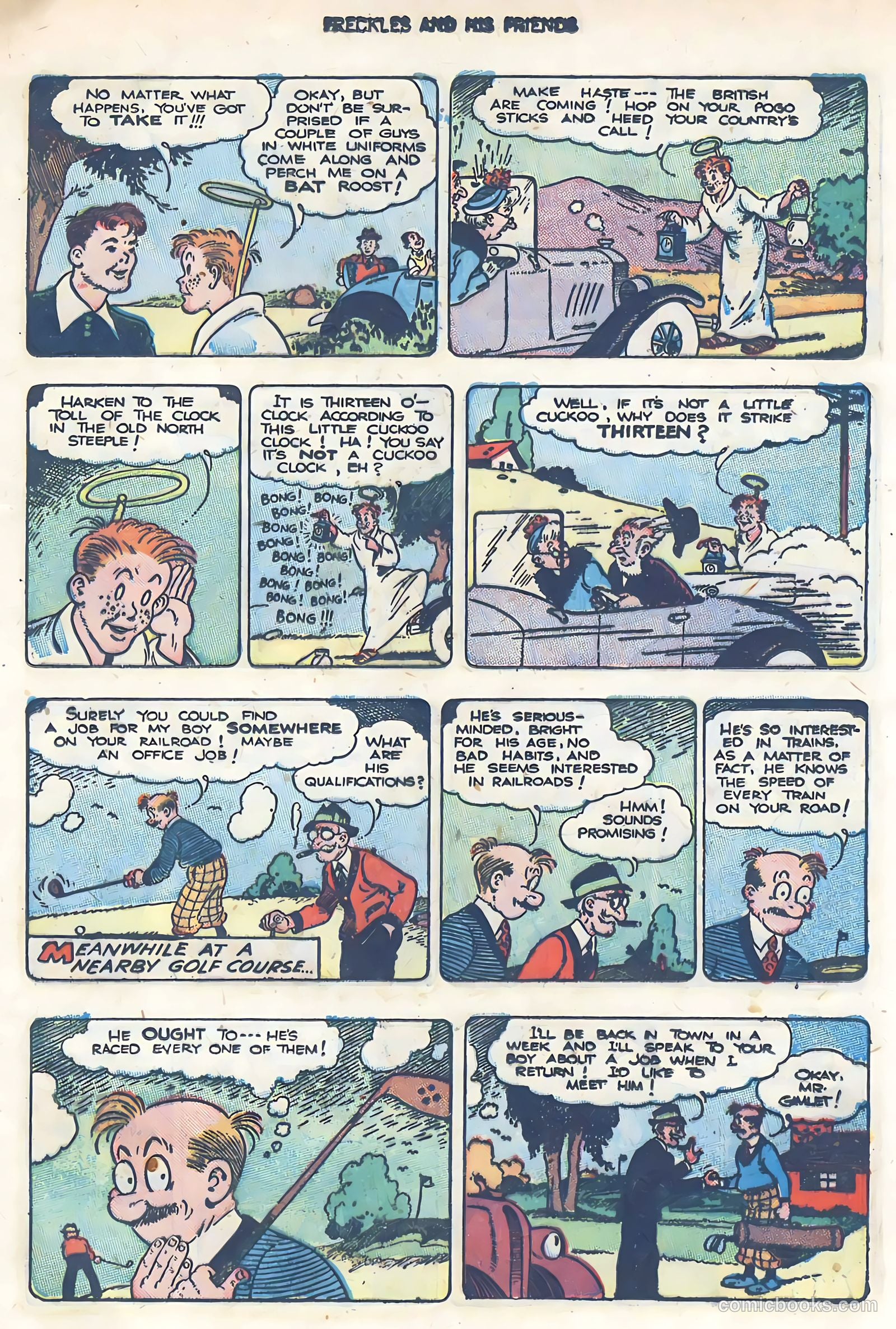 Freckles #5 (1947, Visual Editions, Inc.) — page 35 of 52