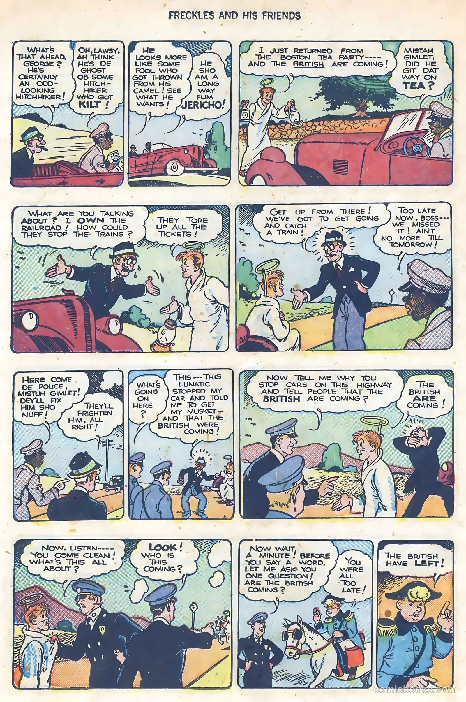 Freckles #5 (1947, Visual Editions, Inc.) — page 36 of 52