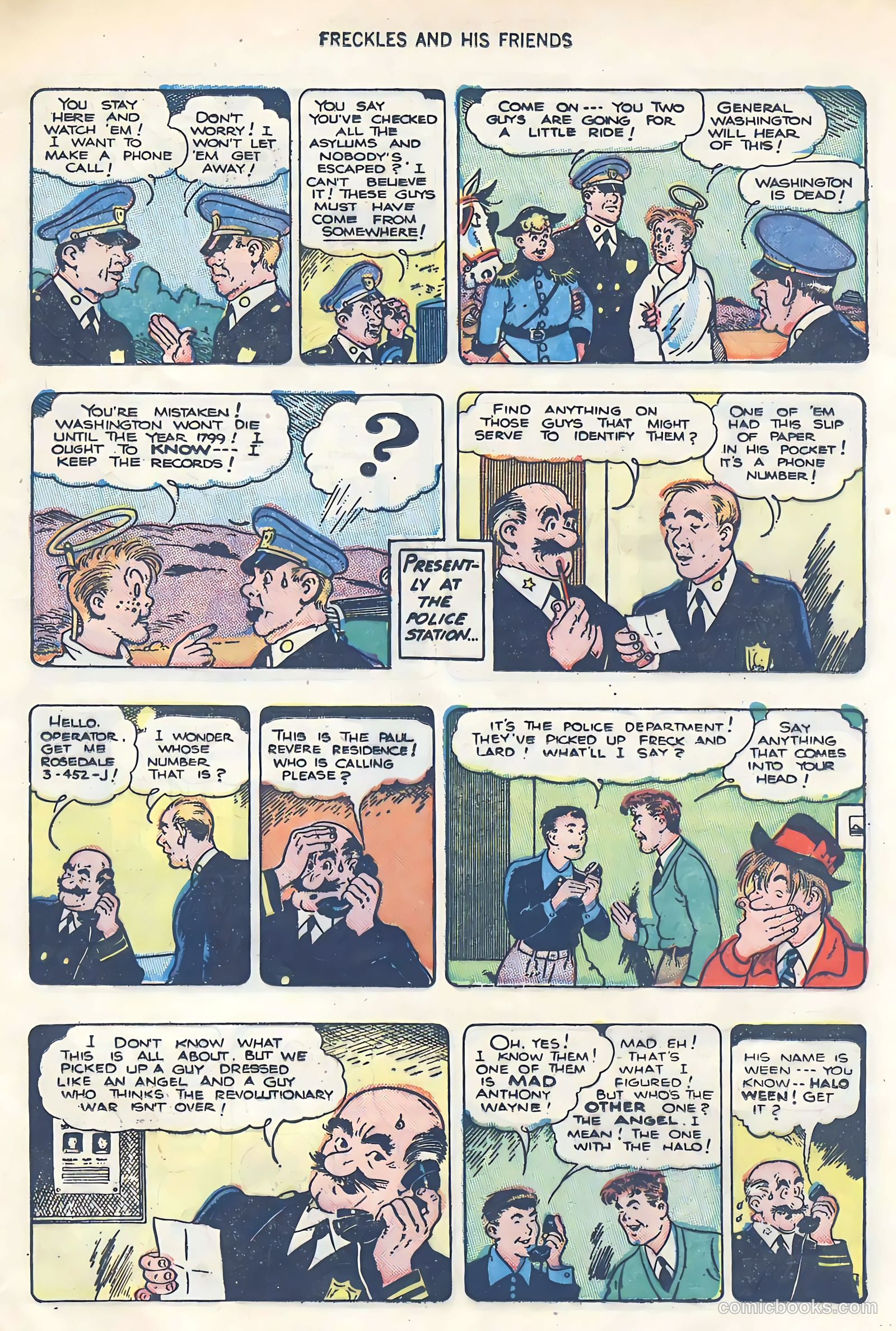 Freckles #5 (1947, Visual Editions, Inc.) — page 37 of 52