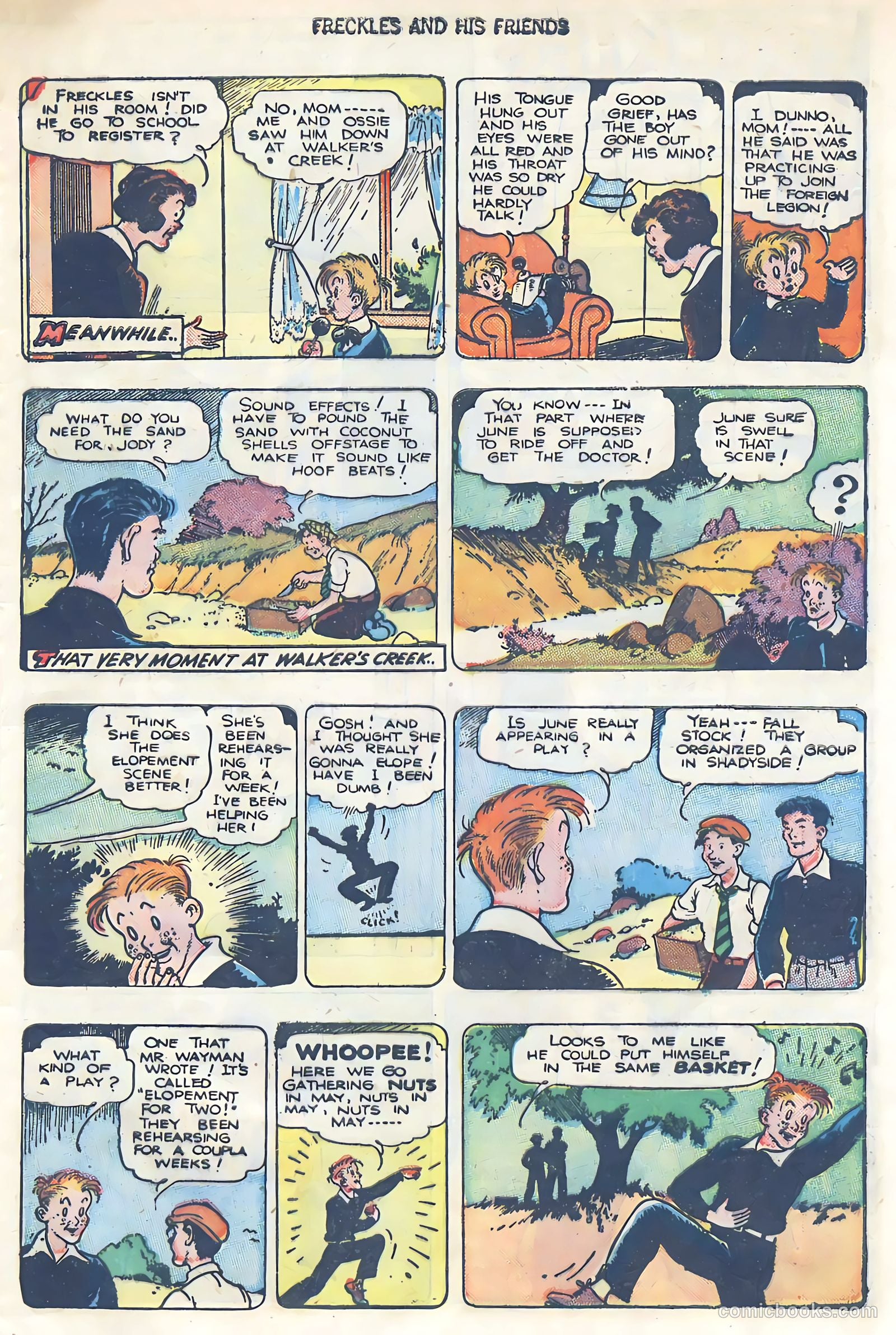 Freckles #5 (1947, Visual Editions, Inc.) — page 47 of 52
