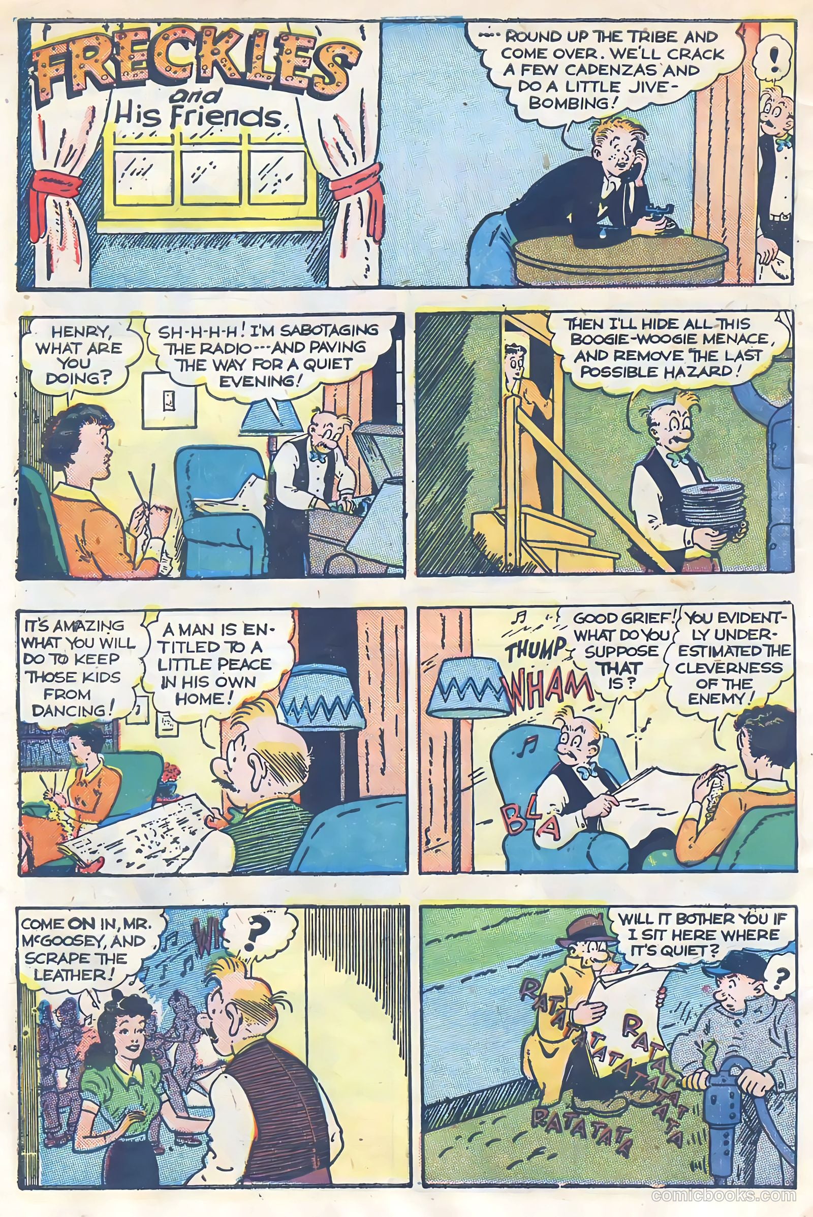 Freckles #5 (1947, Visual Editions, Inc.) — page 48 of 52
