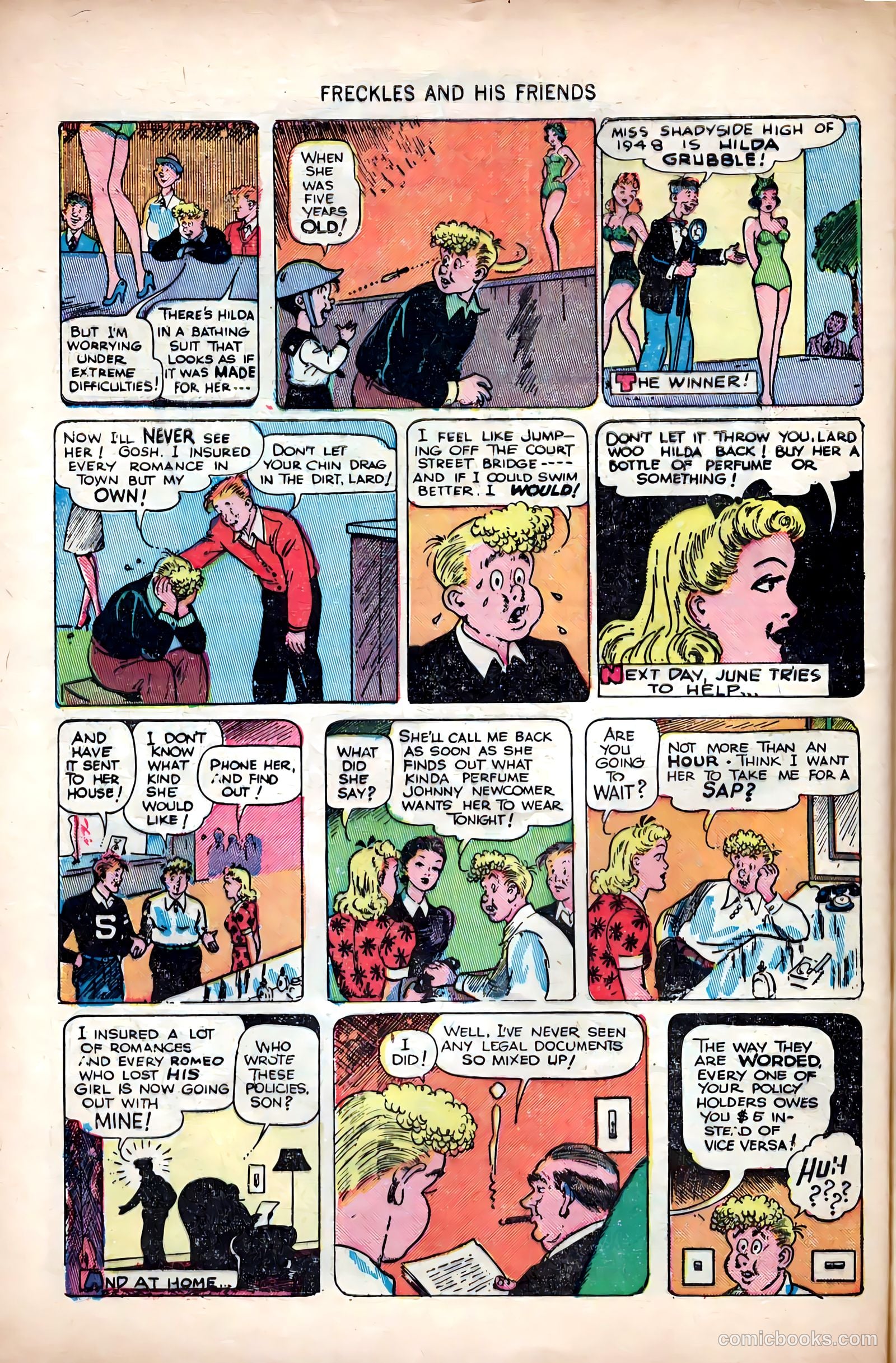 Freckles #9 (1948) — page 40 of 52