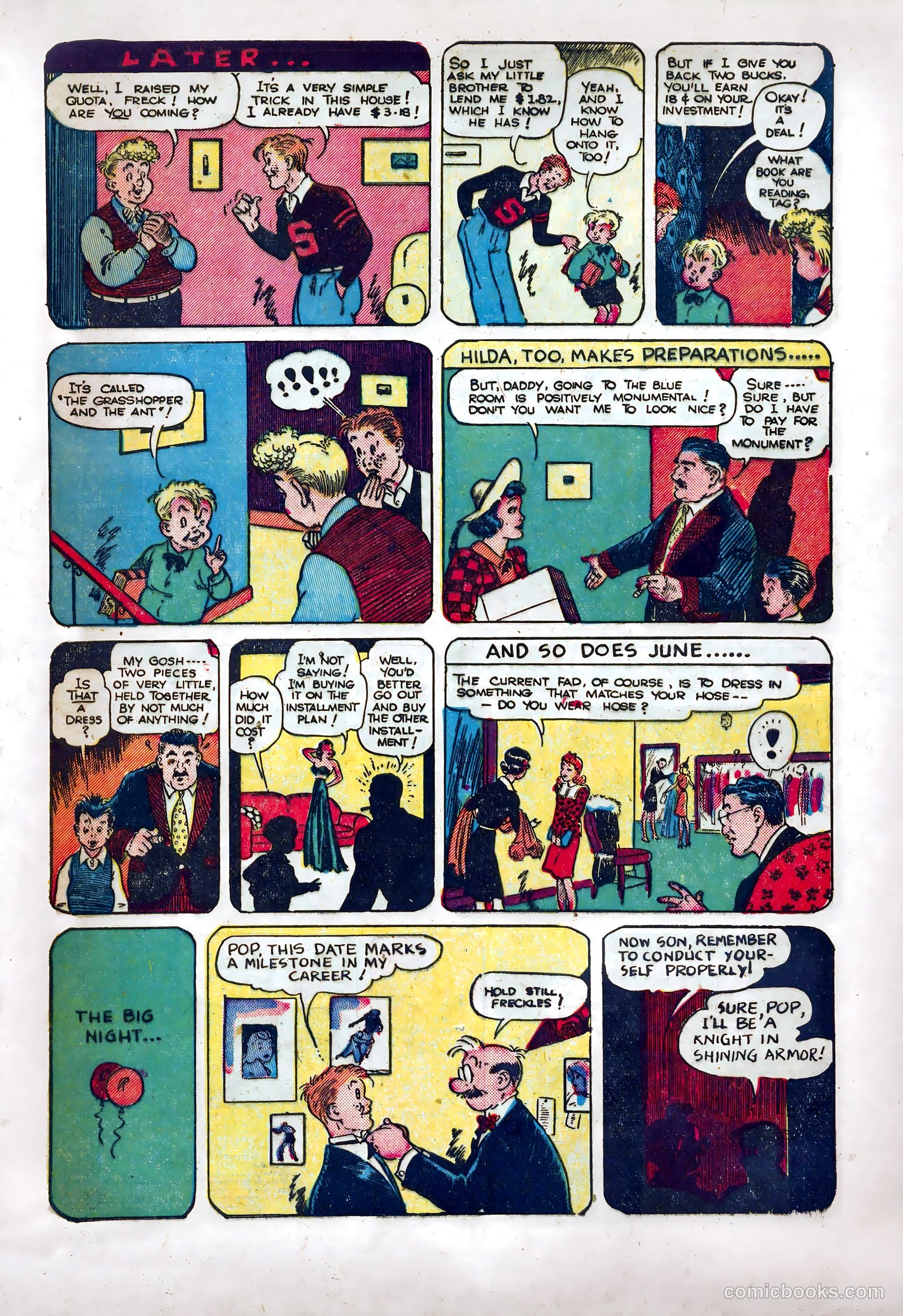 Freckles and His Friends #10 (1949) — page 5 of 36