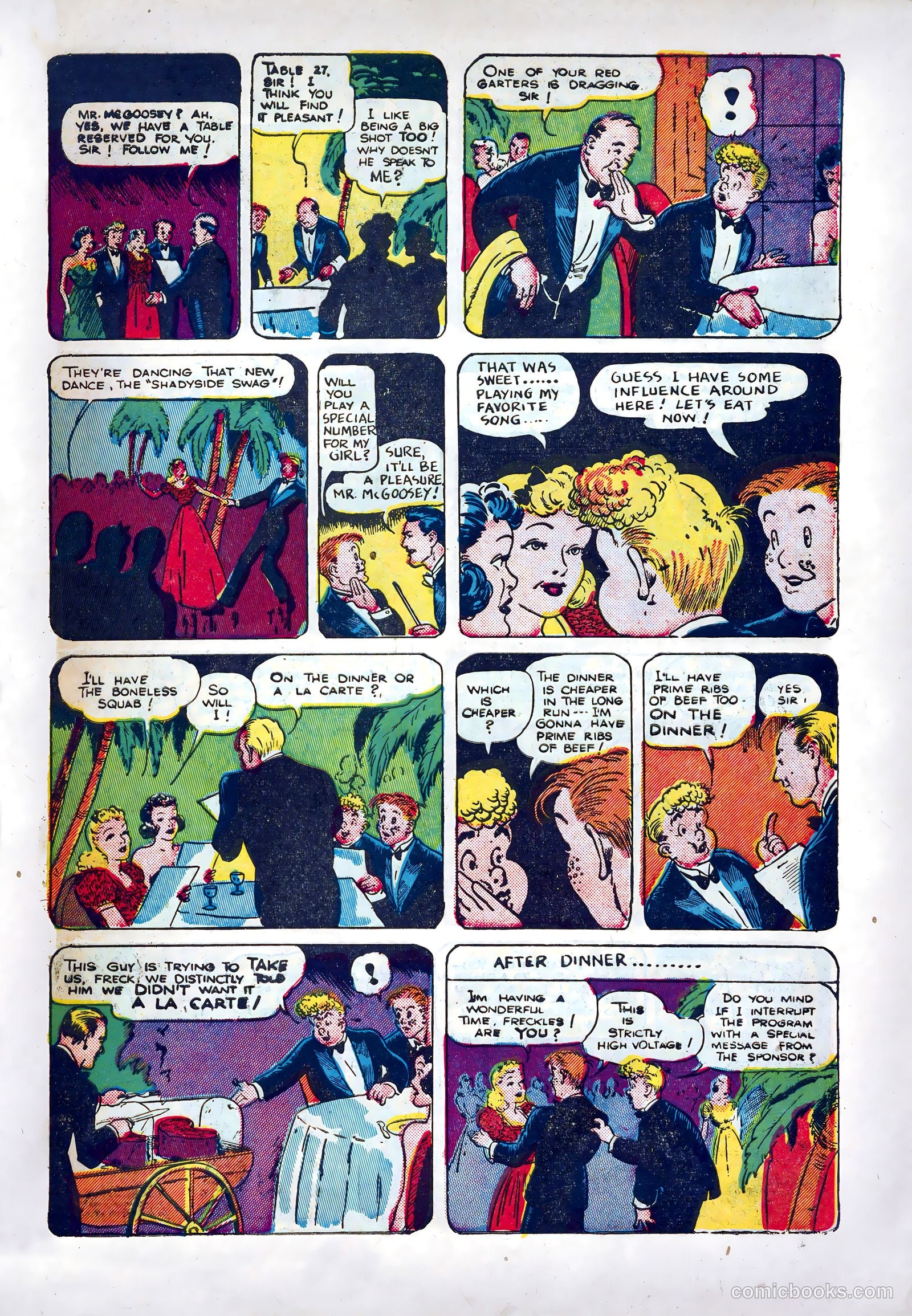 Freckles and His Friends #10 (1949) — page 7 of 36