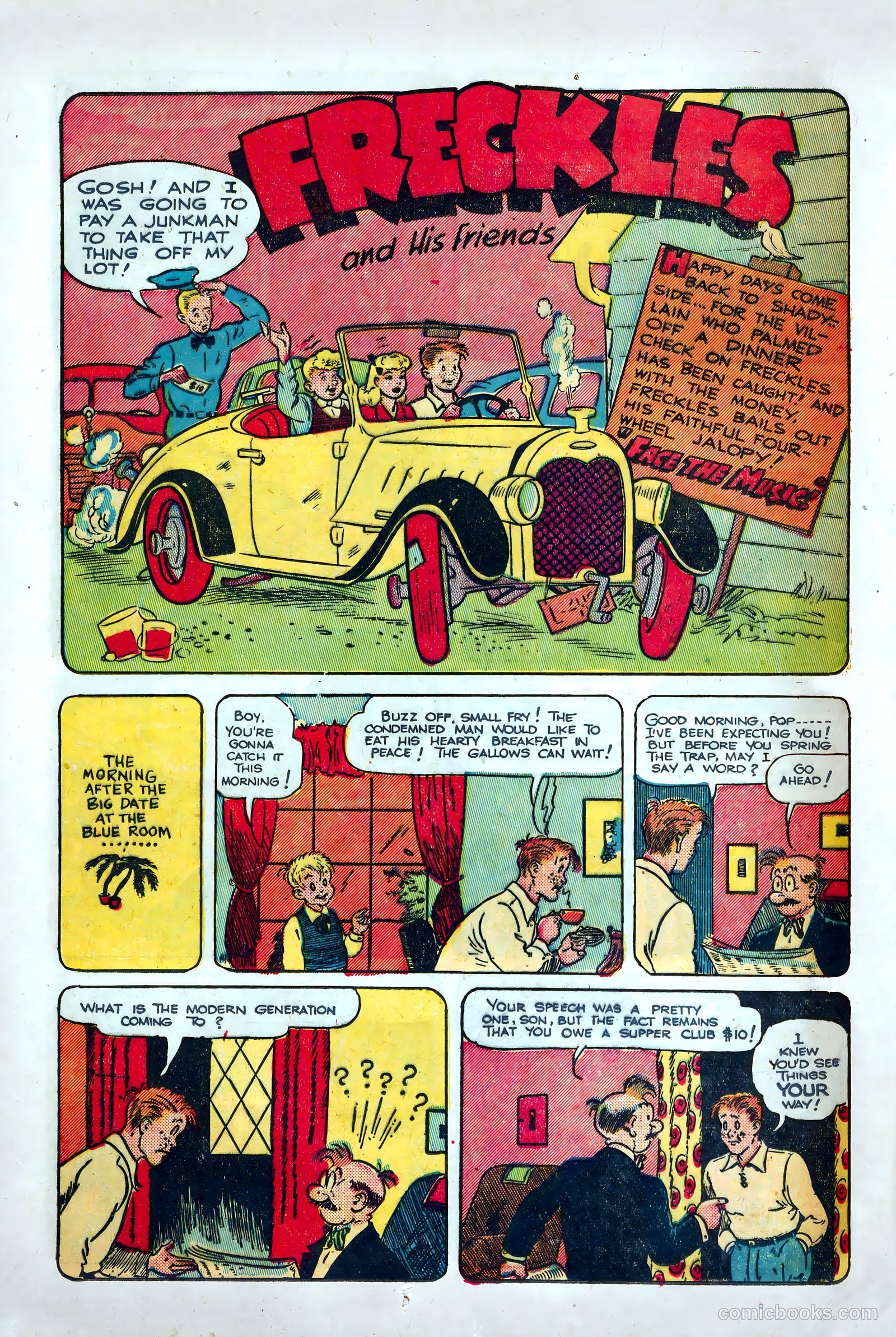 Freckles and His Friends #10 (1949) — page 12 of 36